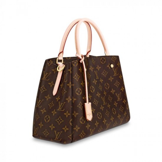 ♦LOUIS VUITTON♦LV Monogram Montaigne MM Louis Vuitton Monogram Montaigne MM Top Handle Bag