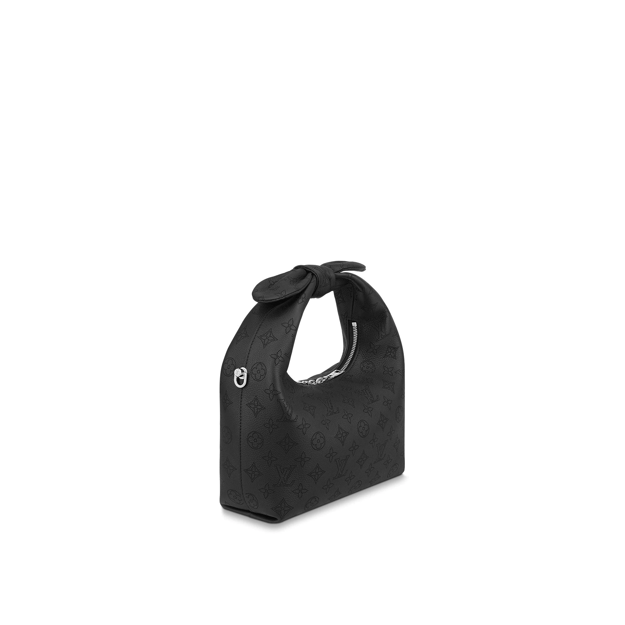 Louis Vuitton ルイヴィトン Why Knot PM ワイノットPM LOUIS VUITTON Mahina Why Knot PM Black 1240194 | FASHIONPHILE