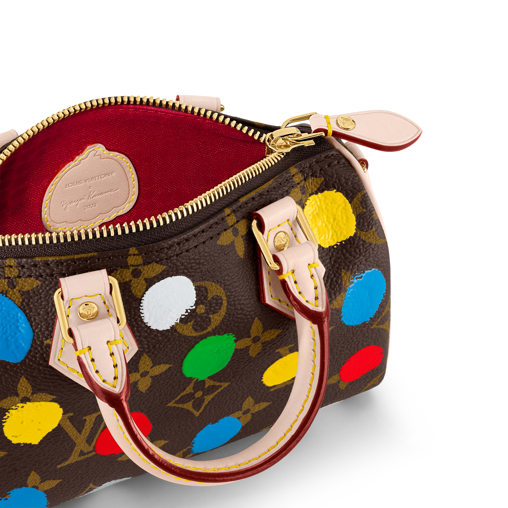 Outlet Louis Vuitton M81979 LV x YK Nano Speedy On Sale