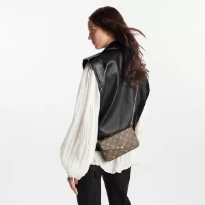 【ルイヴィトン・Louis Vuitton 】Pochette Felicie M81896 Félicie Pochette LV Monogram Chain Bag | LOUIS VUITTON ®