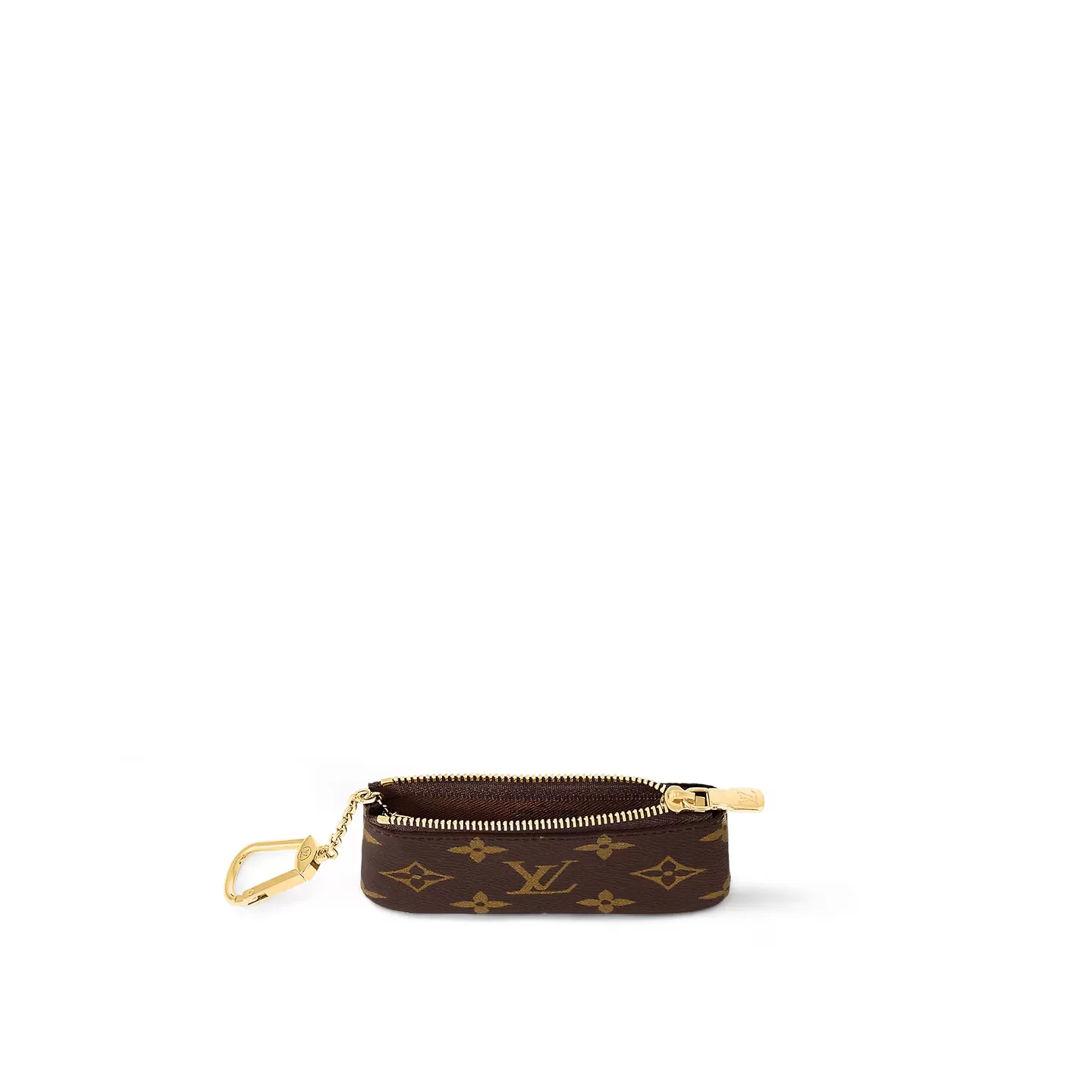 Louis Vuitton モノグラム キーケース カラビナ付き　M62650 カードキーケース ポシェット・クレ モノグラム｜ルイ・ヴィトン
