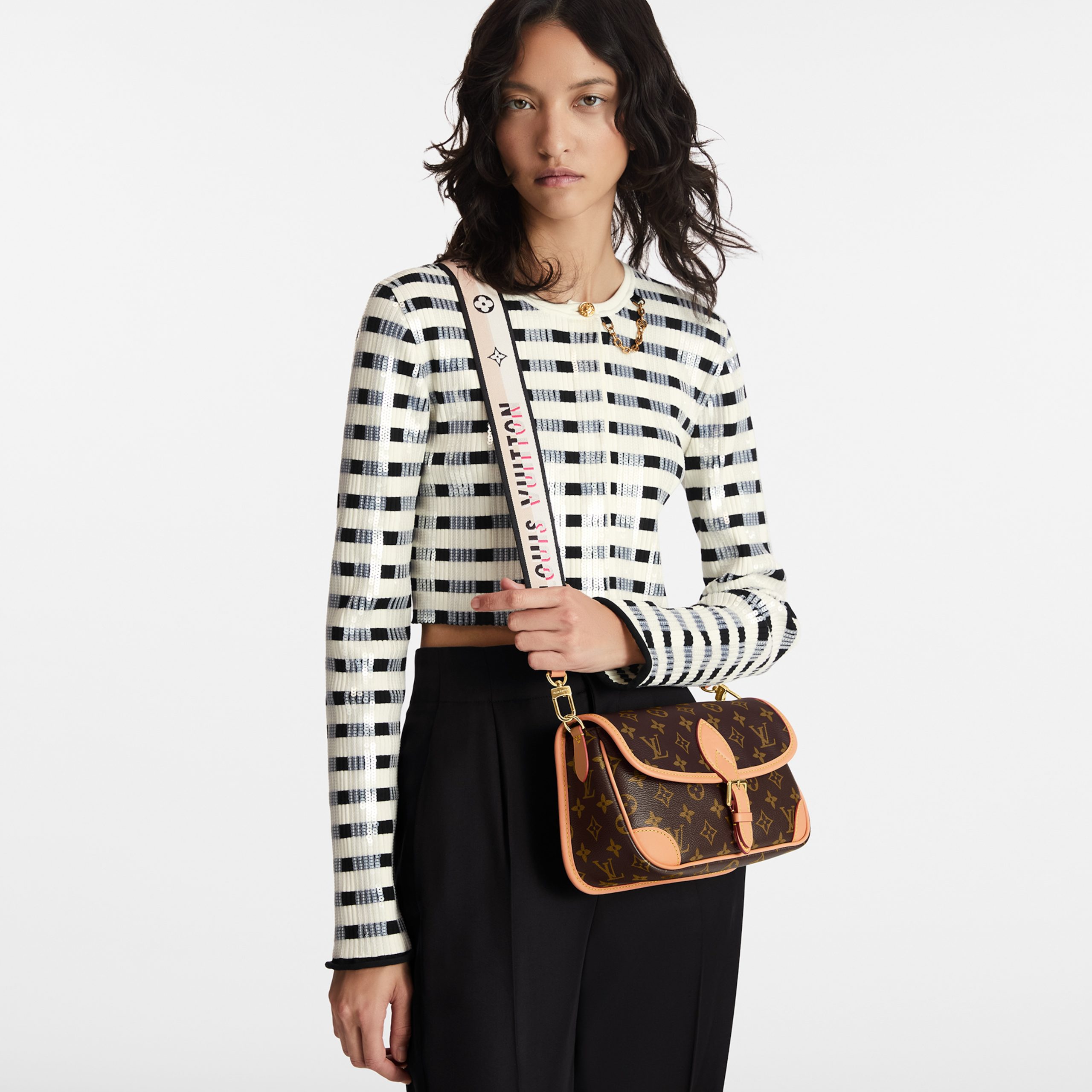 Outlet Louis Vuitton M45985 Diane Black On Sale - Louis