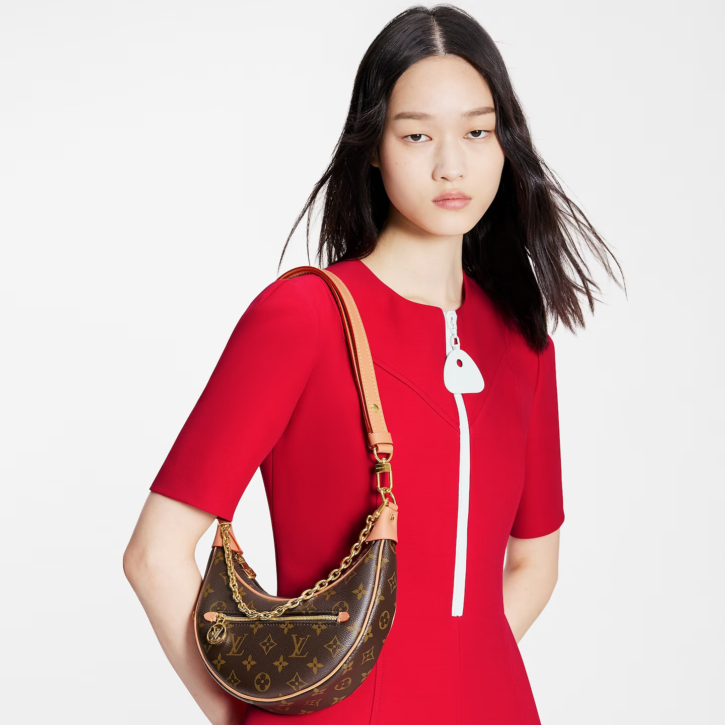 【ルイヴィトン・Louis Vuitton 】Loop Bag M81098 Louis Vuitton Loop Monogram M81098– TC