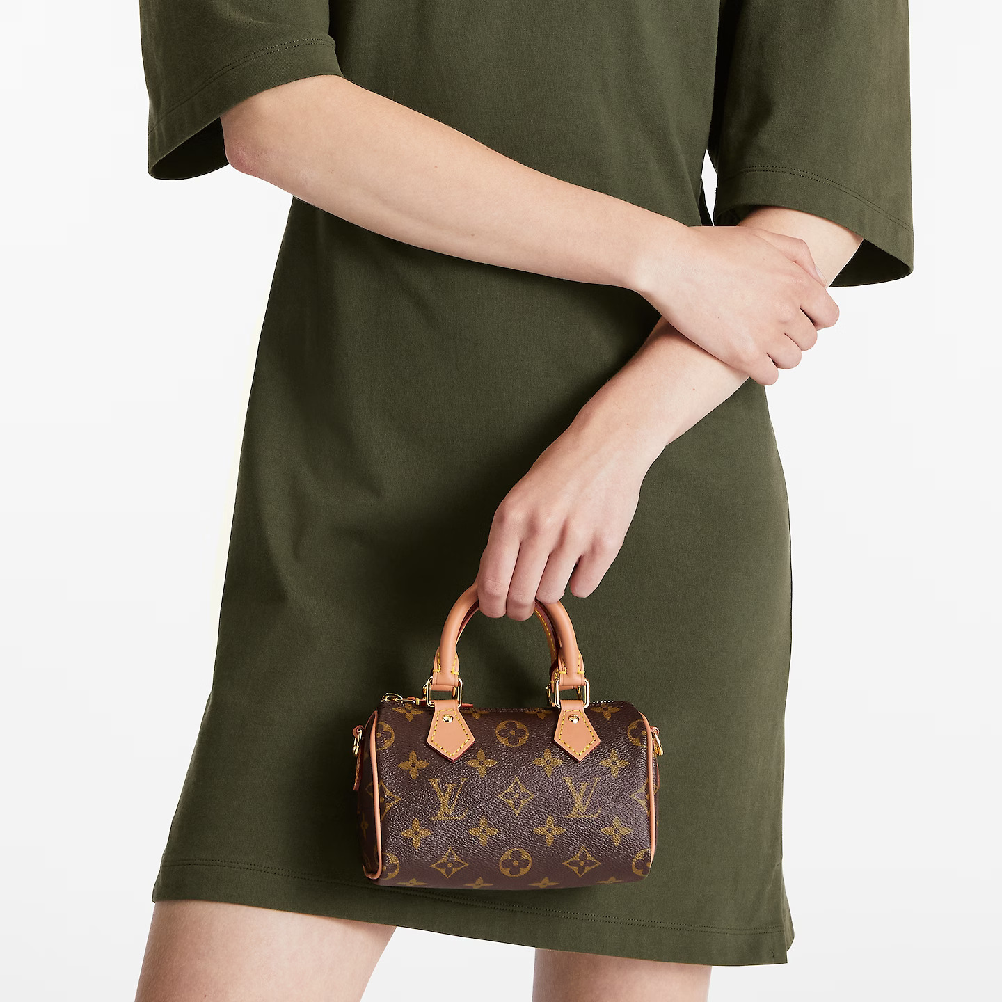 【LOUIS VUITTON】ナノ スピーディ M81085 ナノ・スピーディ モノグラム｜ルイ・ヴィトン 公式サイト - M81085