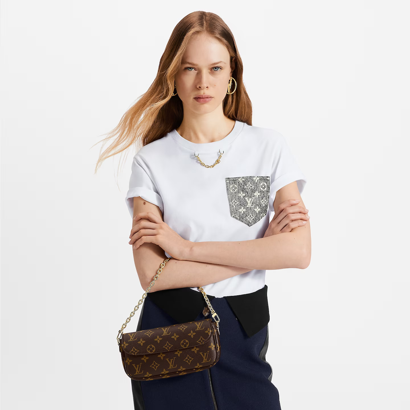 関税込 LV Ivy Wallet On Chain Bag M81911 Ivy Wallet On Chain Bag Monogram Canvas - Handbags | LOUIS