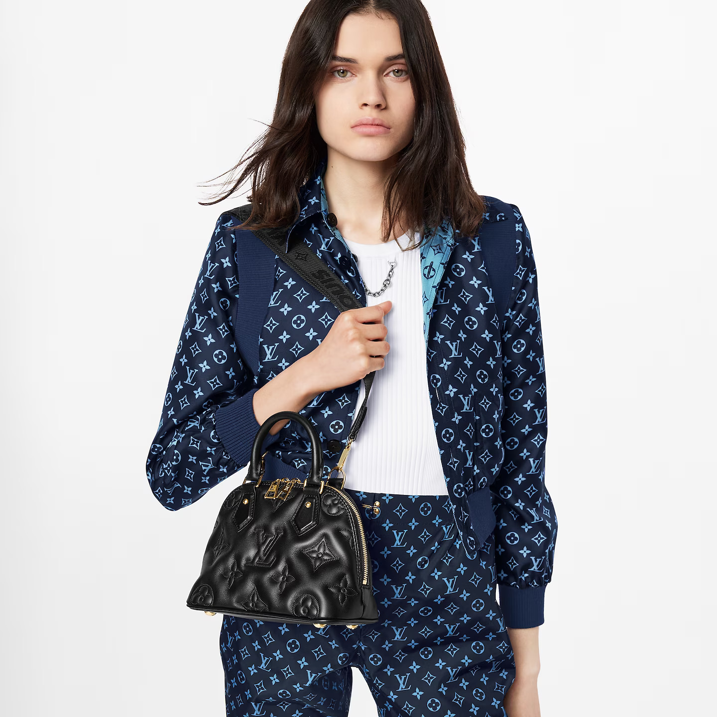 Louis Vuitton M59793 ブラック アルマBB 2WAY バッグ Outlet Louis Vuitton Black M59793 Alma BB On Sale - Louis