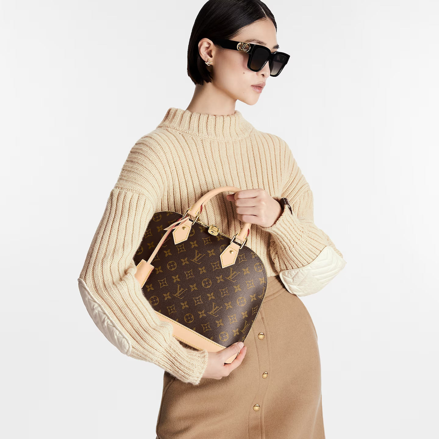【ルイヴィトン・Louis Vuitton 】Alma PM M53151 Outlet Louis Vuitton Monogram coated canvas M53151 Alma PM