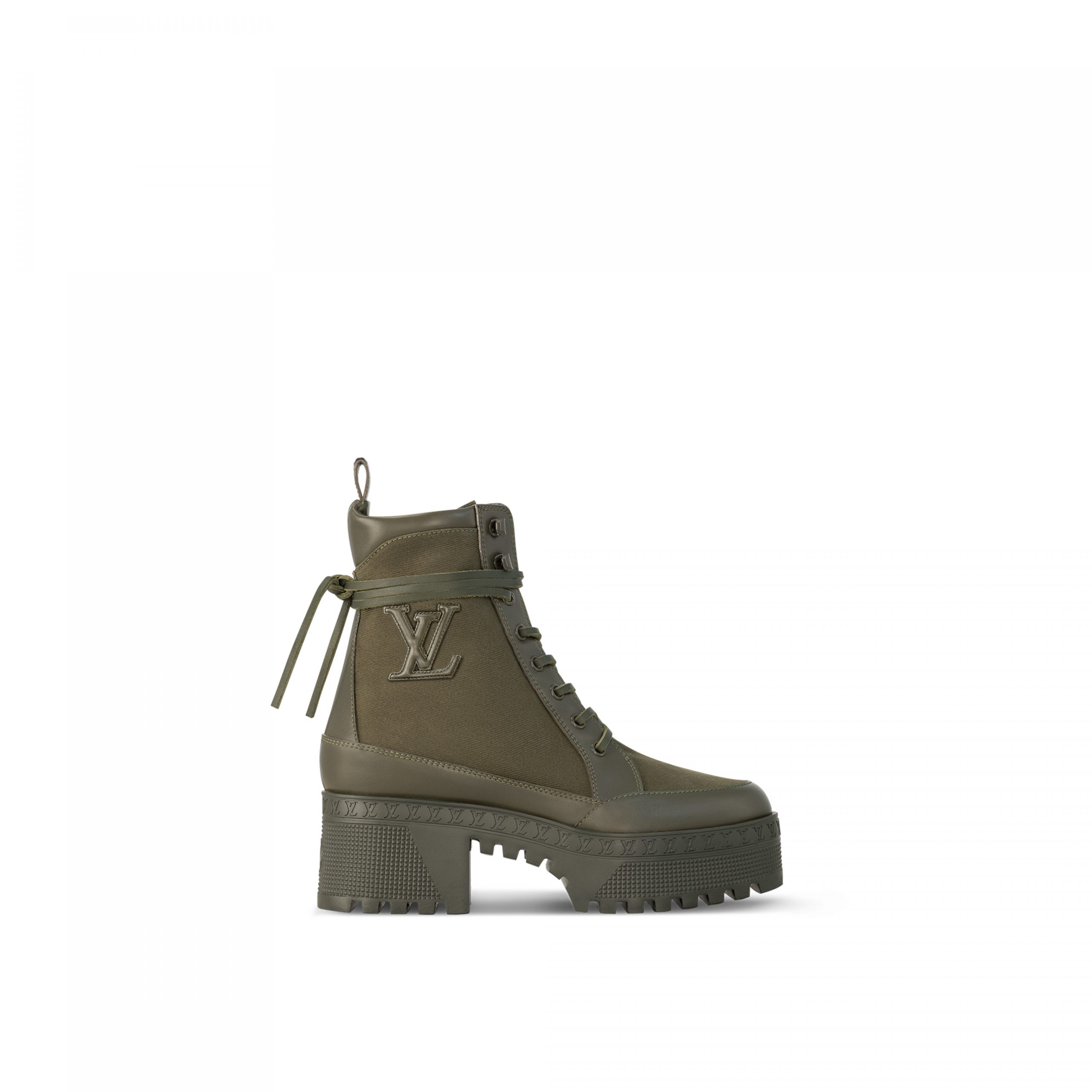 louis vuitton green boots