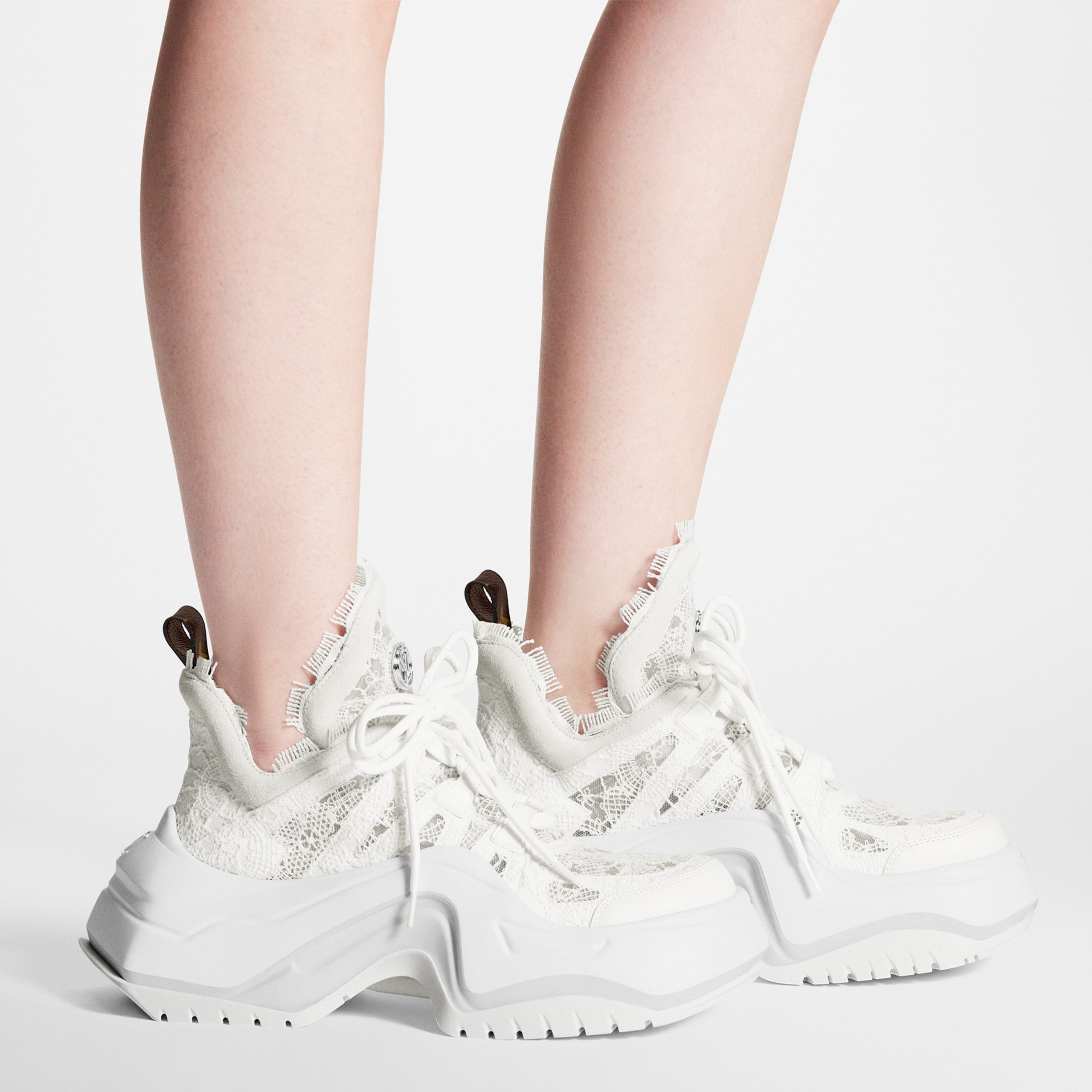 Outlet Louis Vuitton LV Archlight 2.0 Platform Sneaker White