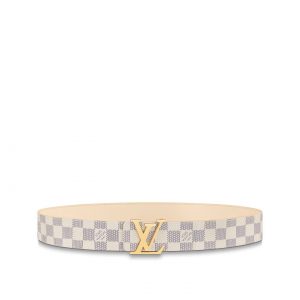 Outlet Louis Vuitton M0158U White LV Initiales 40mm