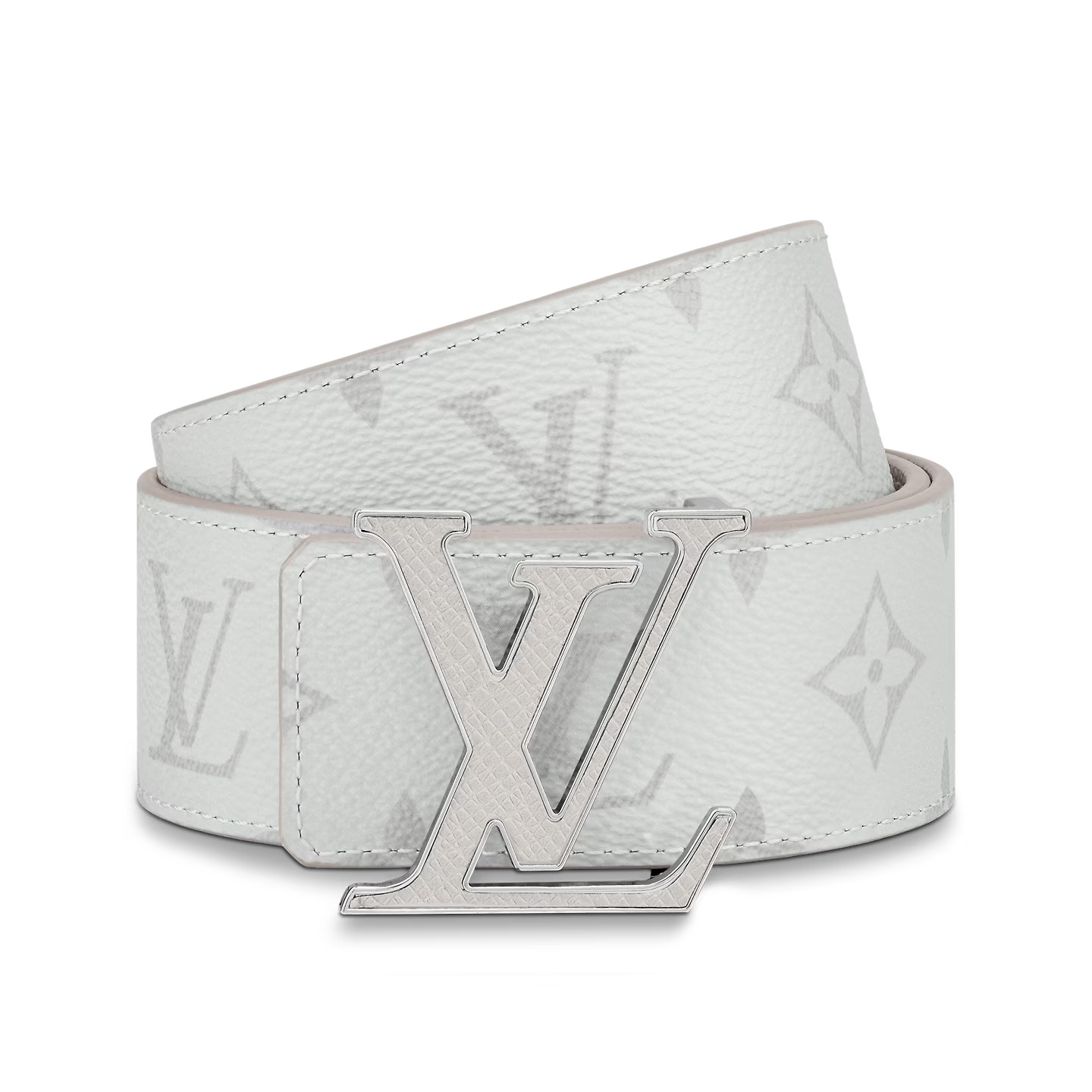 Outlet Louis Vuitton M0158U White LV Initiales 40mm