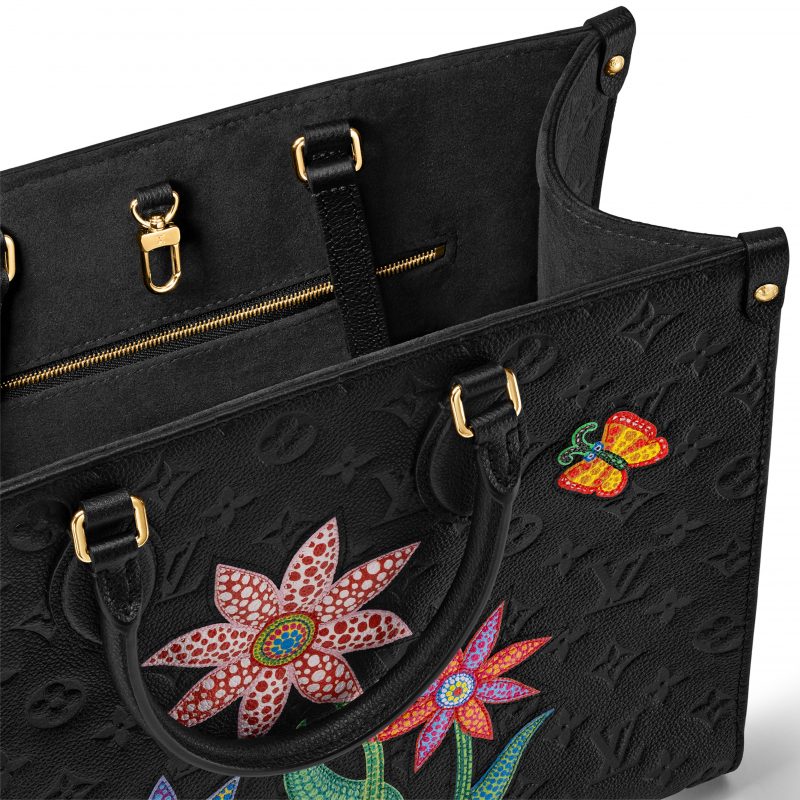 Outlet Louis Vuitton LV x YK OnTheGo MM M46416 Black On Sale