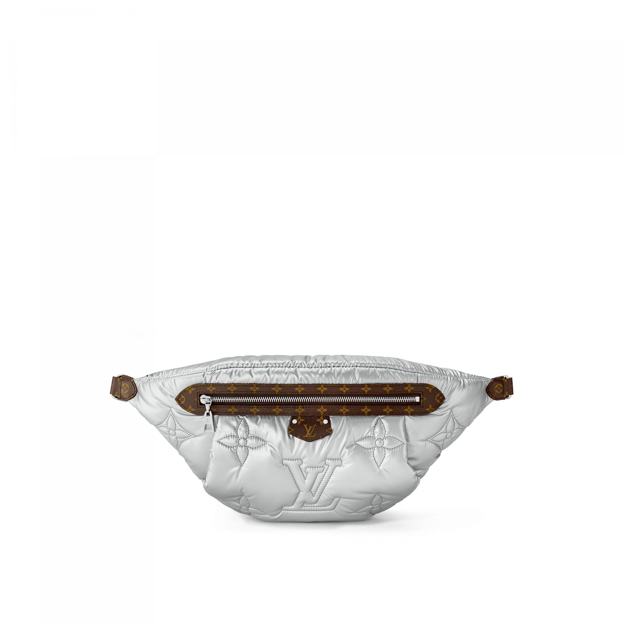 ショルダーバッグ・ポシェット Louis Vuitton Maxi Bumbag Silver Body Bag Shoulder M20971 Outlet Louis Vuitton Pillow Maxi Bumbag M20971 Silver On
