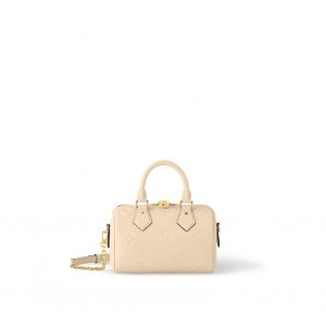 【ベージュ系】Louis Vuitton Anytime フラップバッグ LOUIS VUITTON Jacquard Speedy Bandouliere 20 Shoulder Strap