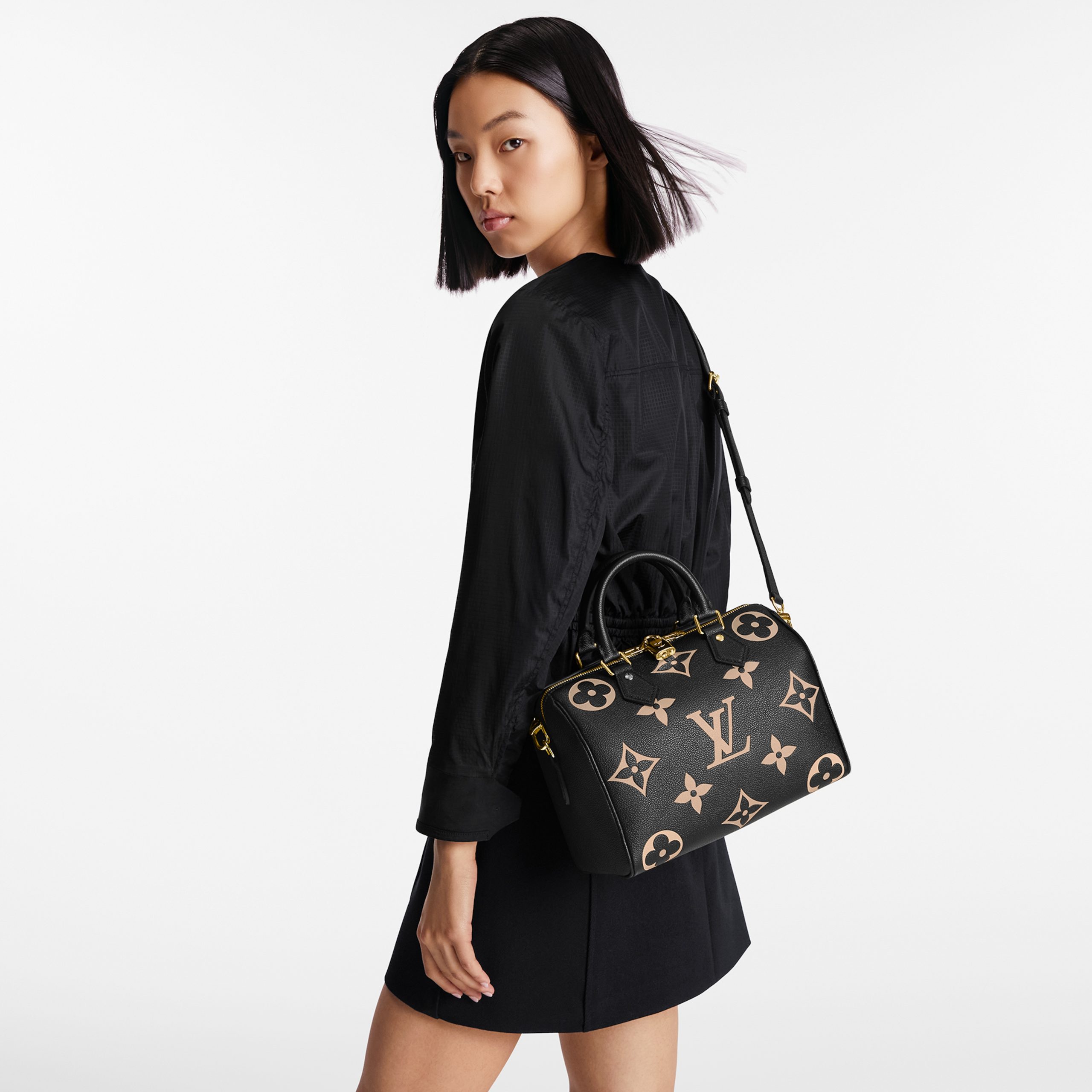 Outlet Louis Vuitton M58947 Speedy Bandoulière 25 Bicolor