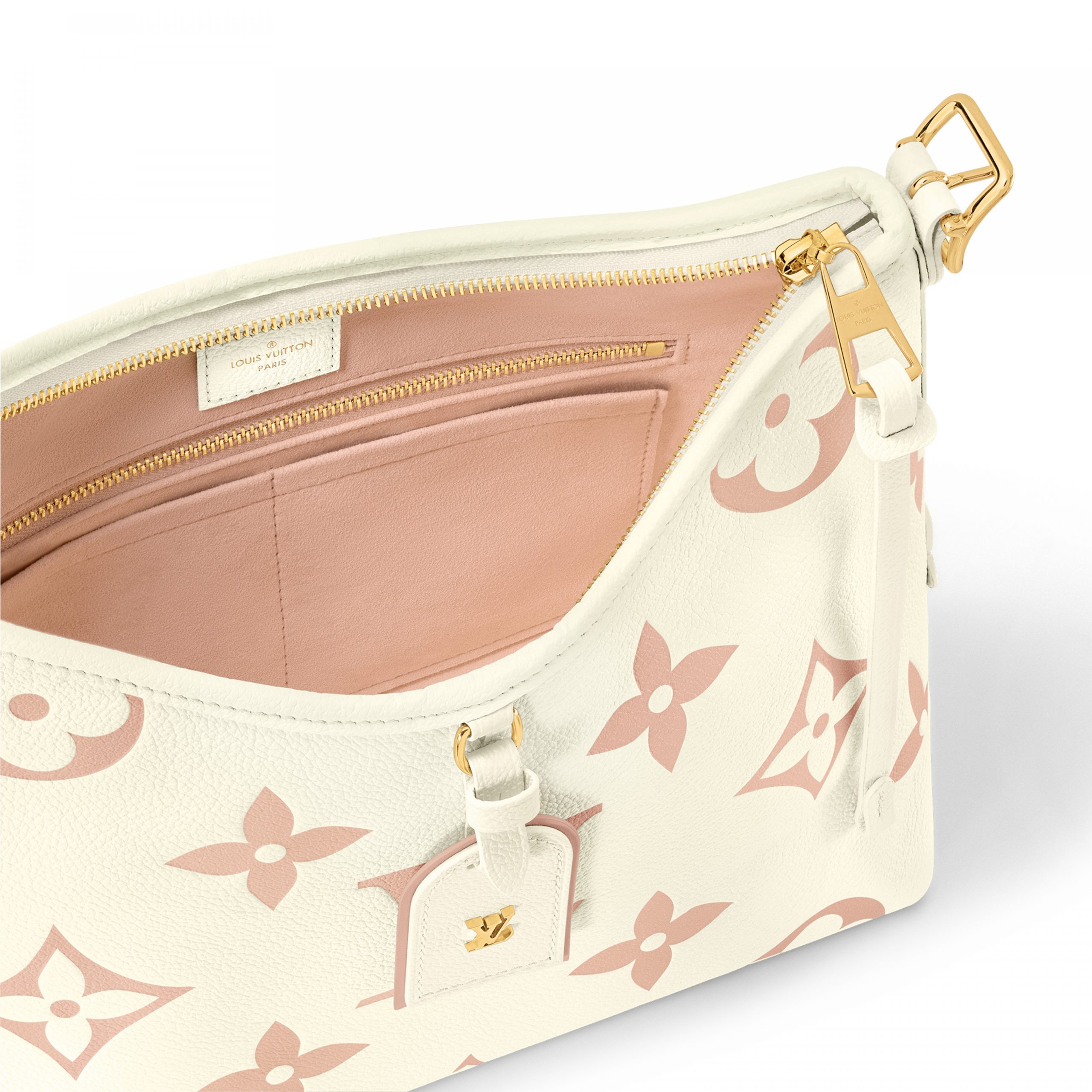 Outlet Louis Vuitton M24141 CarryAll PM Latte/Chamallow On