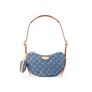 【ルイヴィトン・Louis Vuitton 】Croissant MM M46828 Cam Bag Wbb Strap C7956 B4 Bk Black - Louis Vuitton