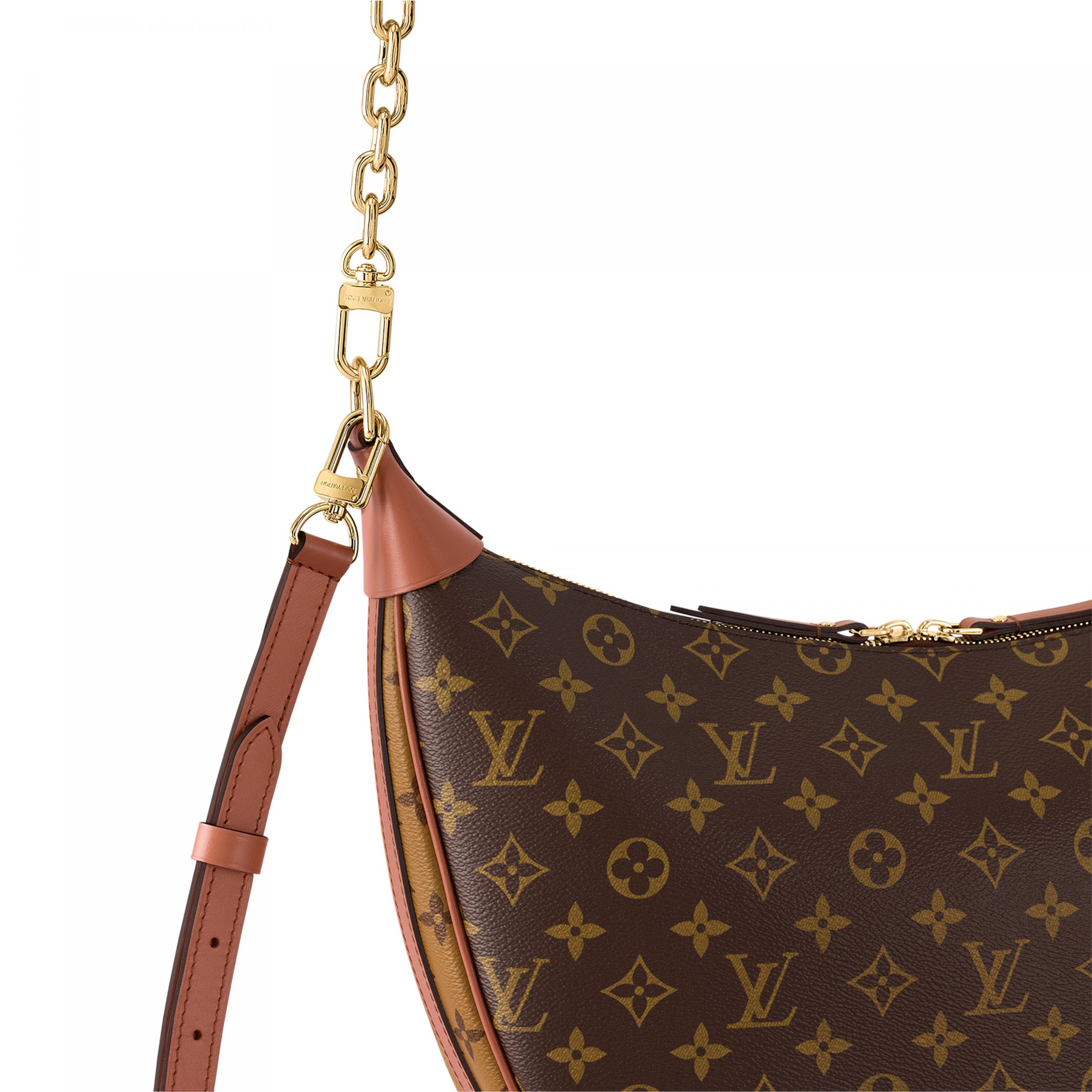 【ルイヴィトン・Louis Vuitton 】Loop Hobo Bag M46311 Louis Vuitton Loop Hobo GM Size M46311 Monogram Reverse