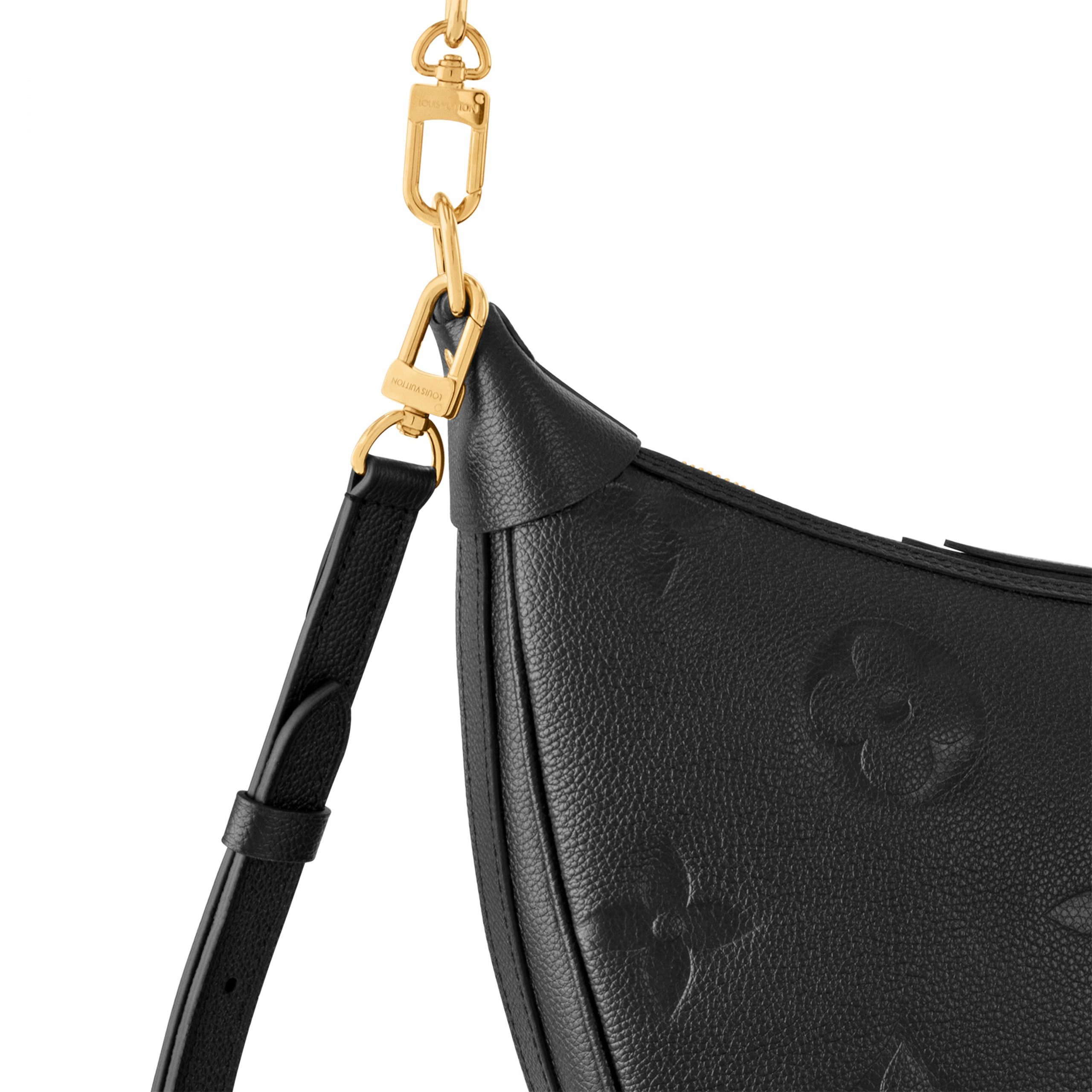 【ルイヴィトン・Louis Vuitton 】Loop Hobo M46725 Outlet Louis Vuitton M46725 Loop Hobo Black On Sale - Louis