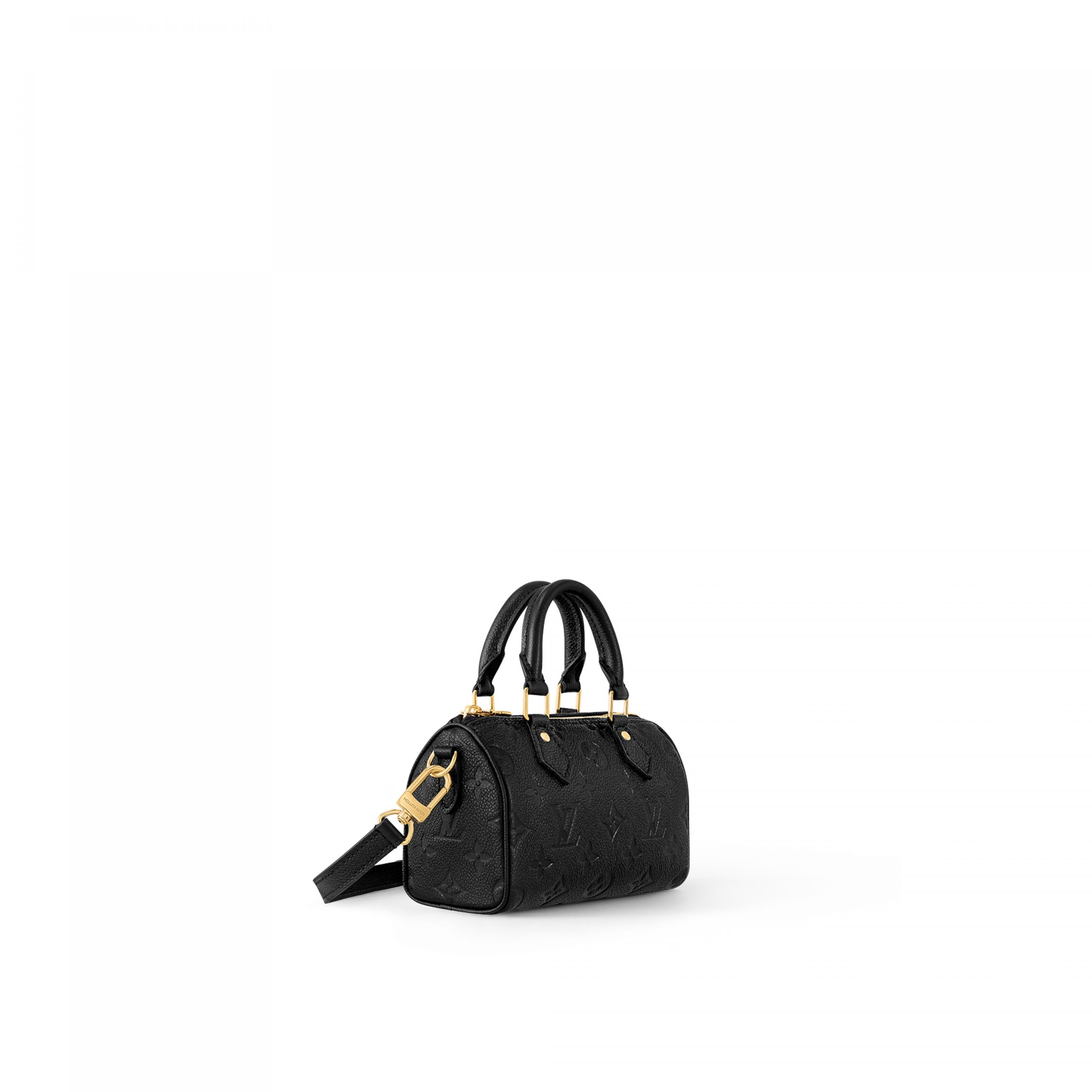 【ルイヴィトン・Louis Vuitton 】Nano Speedy M82450 Nano Speedy Monogram Empreinte Leather - Women - Small