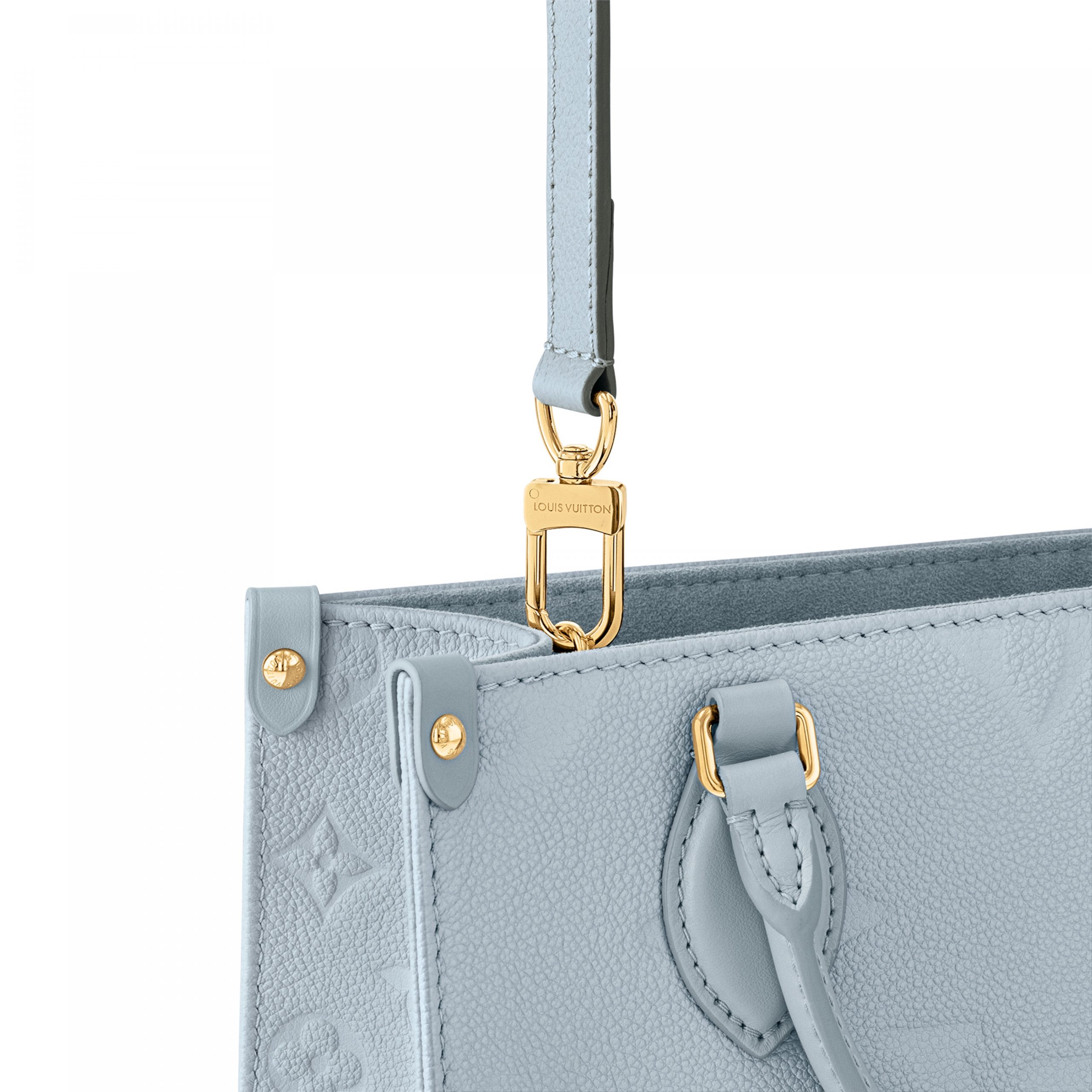 【ルイヴィトン・Louis Vuitton 】OnTheGo PM M46840 Outlet Louis Vuitton M46840 OnTheGo PM Blue Hour On Sale