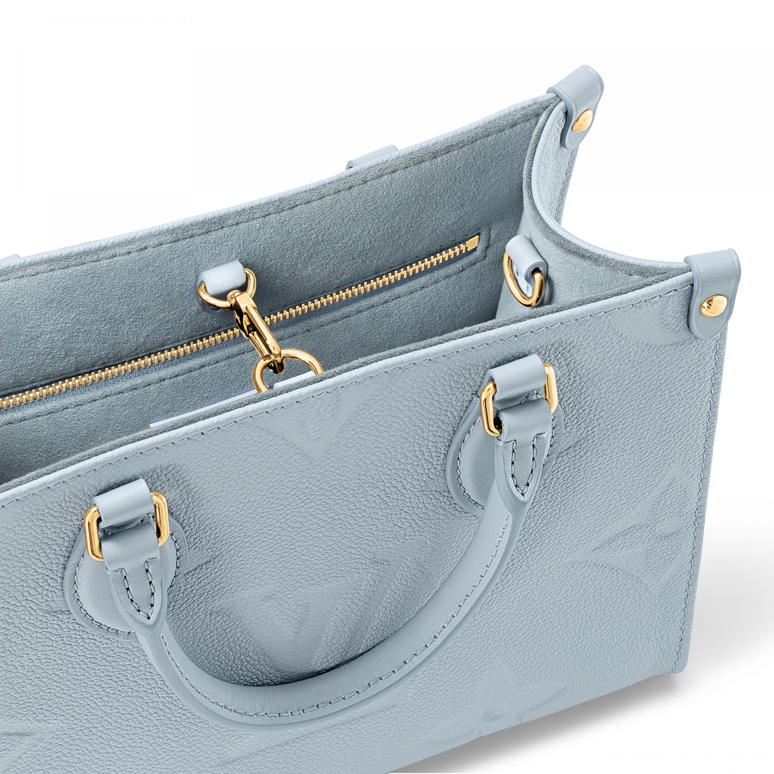 【ルイヴィトン・Louis Vuitton 】OnTheGo PM M46840 Outlet Louis Vuitton M46840 OnTheGo PM Blue Hour On Sale