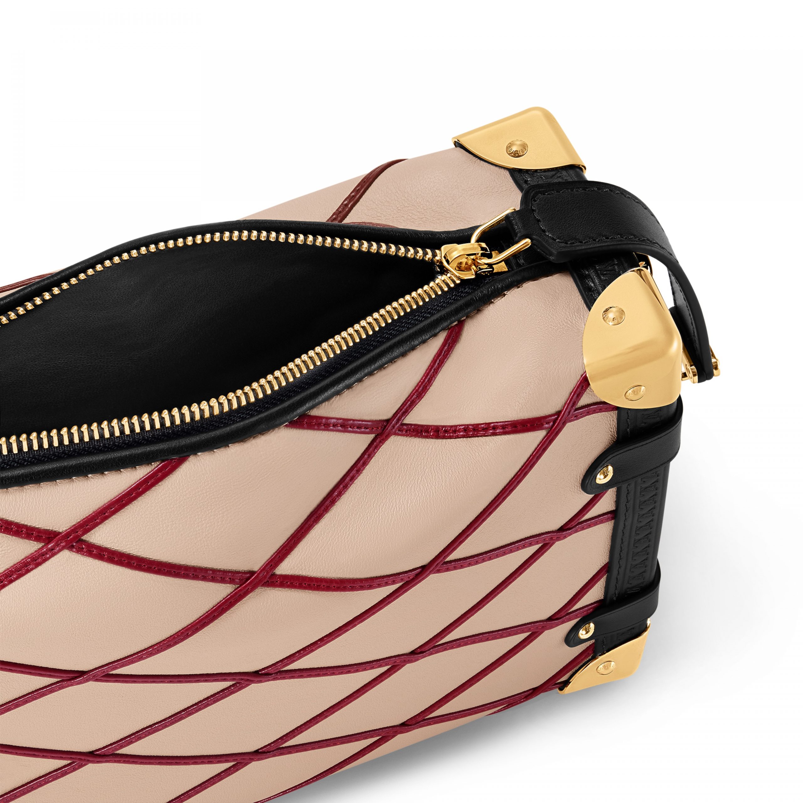 Outlet Louis Vuitton M24403 Side Trunk MM Malletage Beige