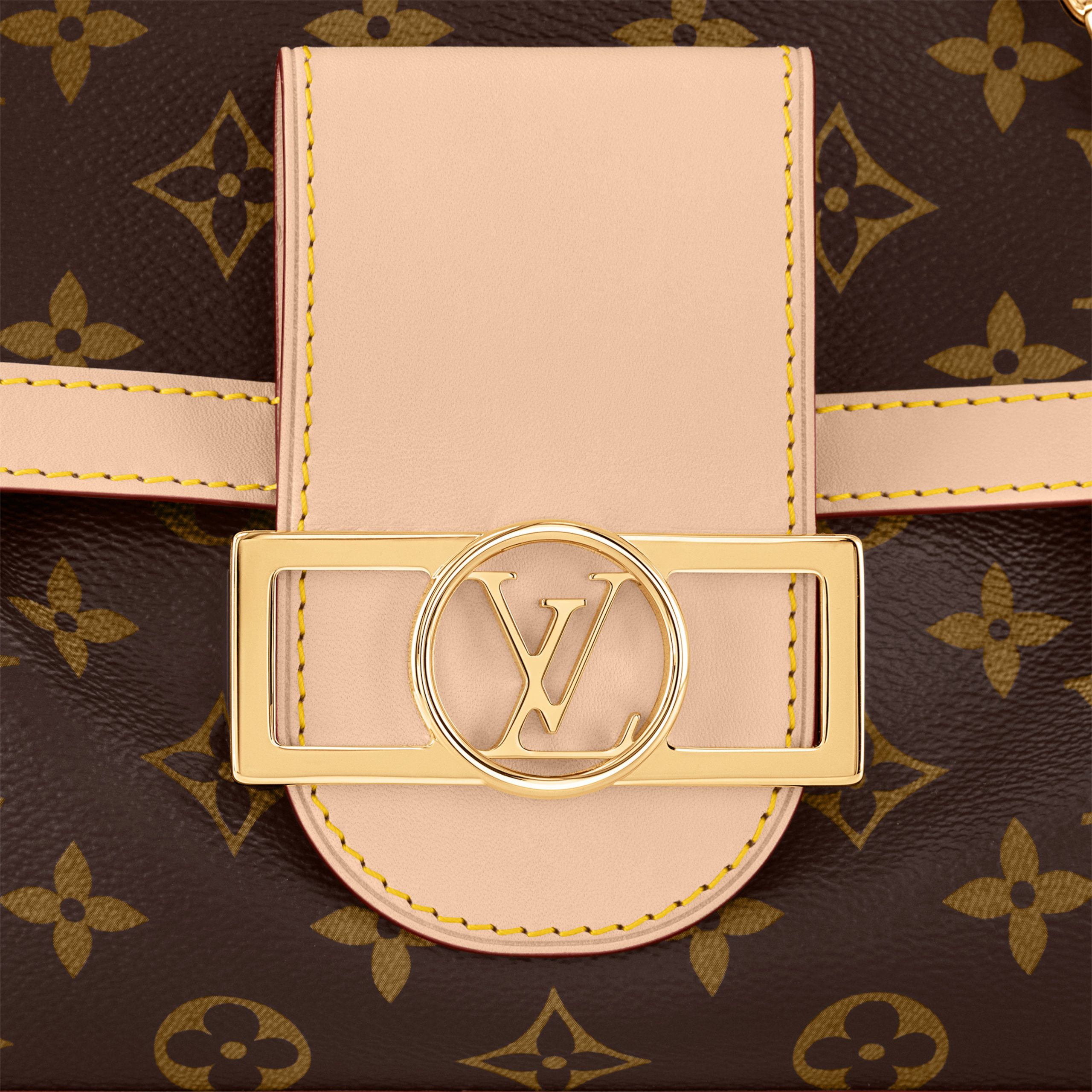Outlet Louis Vuitton M47149 Dauphine Soft Handbag On Sale