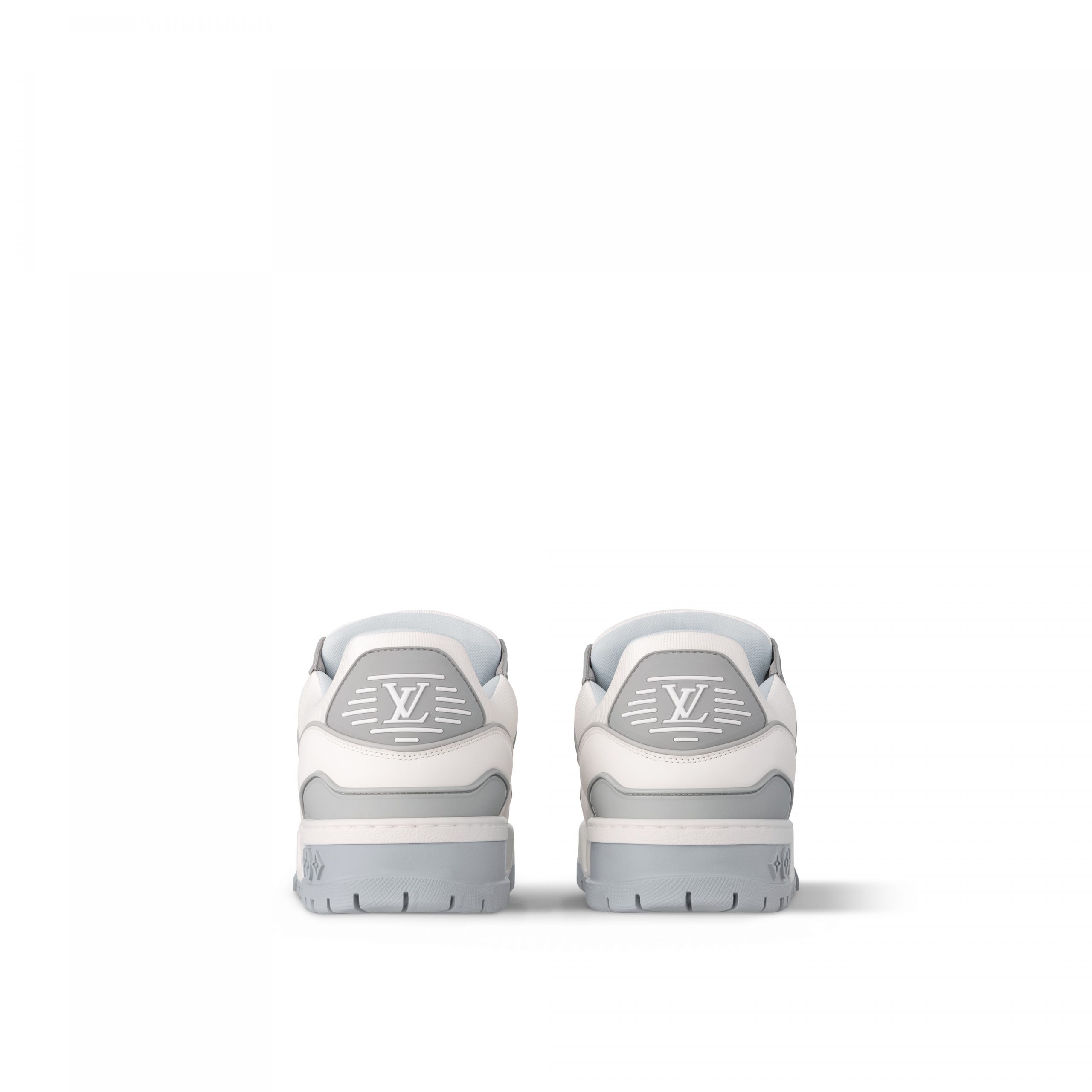 希少品♪【LOUIS VUITTON】LV トレーナー maxi sneakers グレー Outlet Louis Vuitton LV Trainer Maxi Sneaker Gray 1ACPPP On