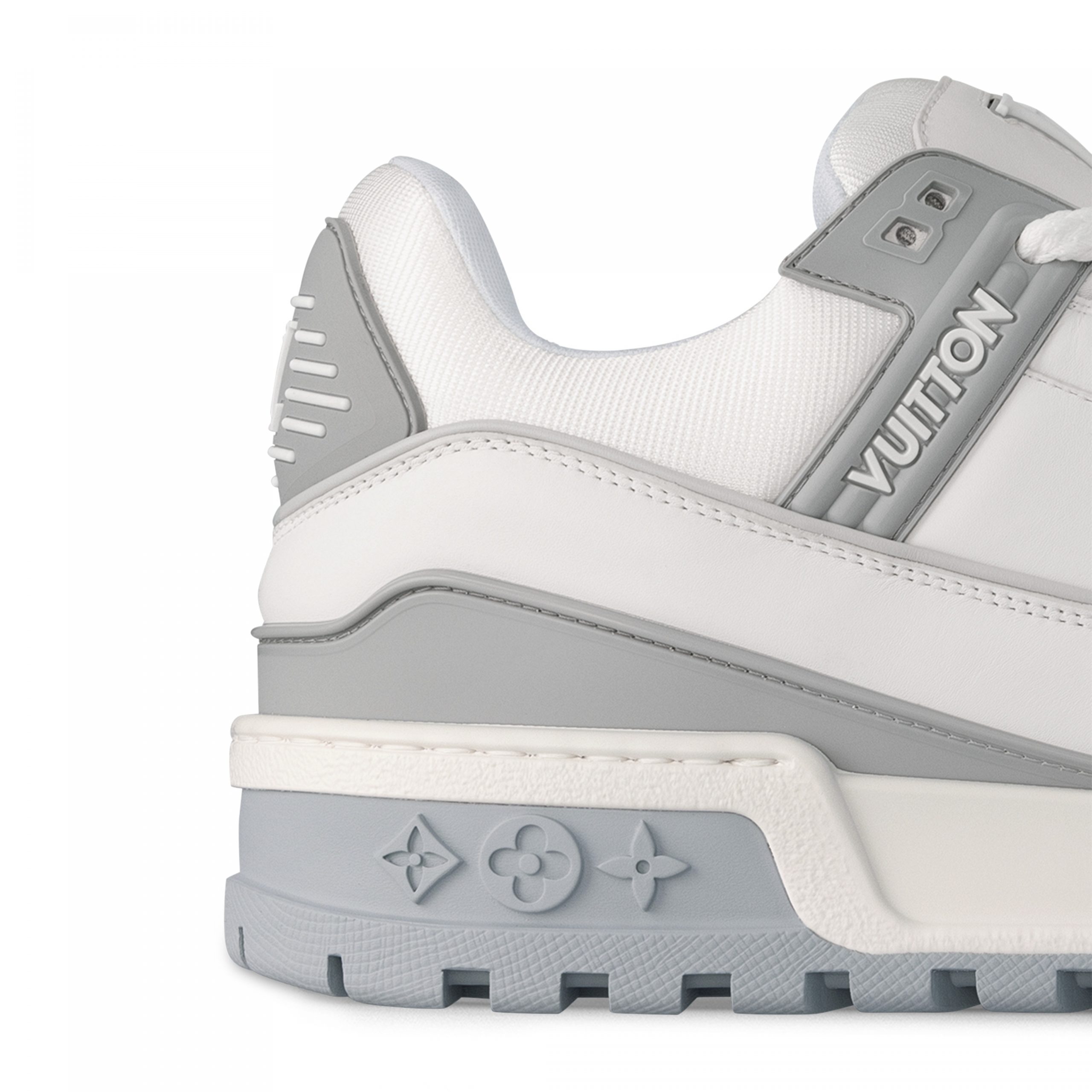 希少品♪【LOUIS VUITTON】LV トレーナー maxi sneakers グレー Outlet Louis Vuitton LV Trainer Maxi Sneaker Gray 1ACPPP On
