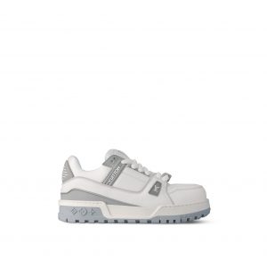 希少品♪【LOUIS VUITTON】LV トレーナー maxi sneakers グレー Outlet Louis Vuitton LV Trainer Maxi Sneaker Gray 1ACPPP On