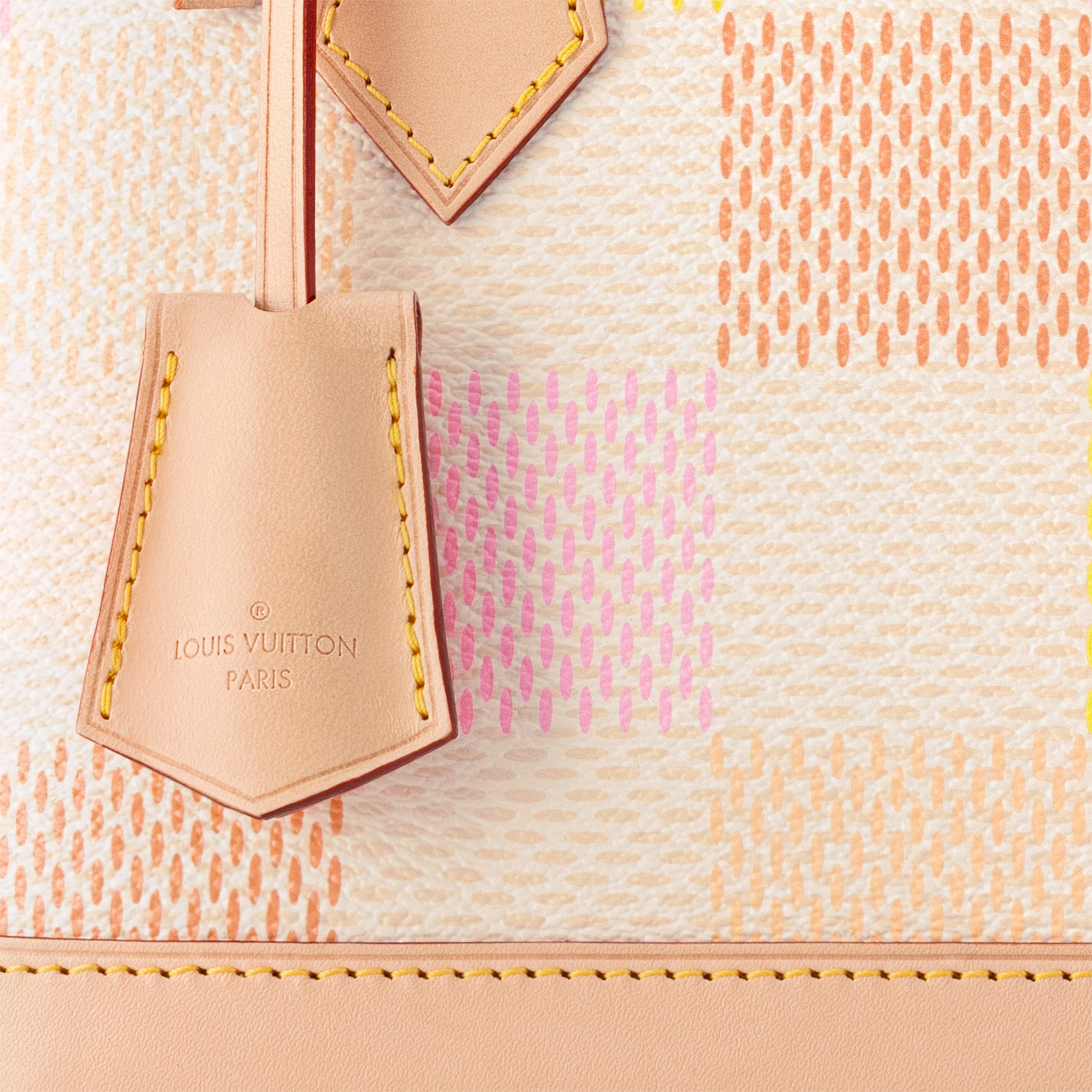 パリ直営店【Louis Vuitton】アルマ BB ダミエリシャス ピーチ Louis Vuitton Alma BB Peach in Coated Canvas with Gold-tone - US