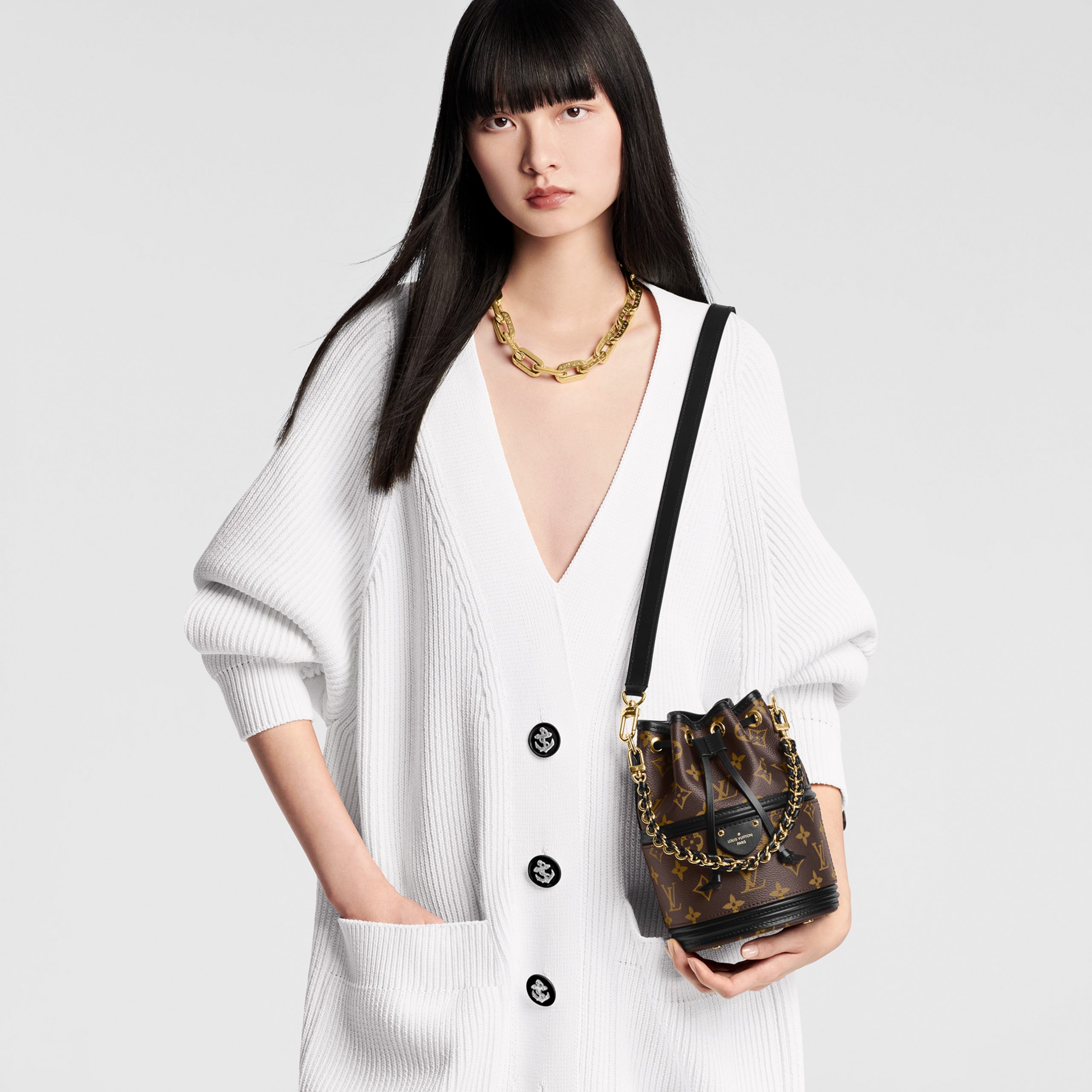 ★LOUIS VUITTON★ M83480 カノエ Outlet Louis Vuitton Canoé M83480 Monogram On Sale - Louis