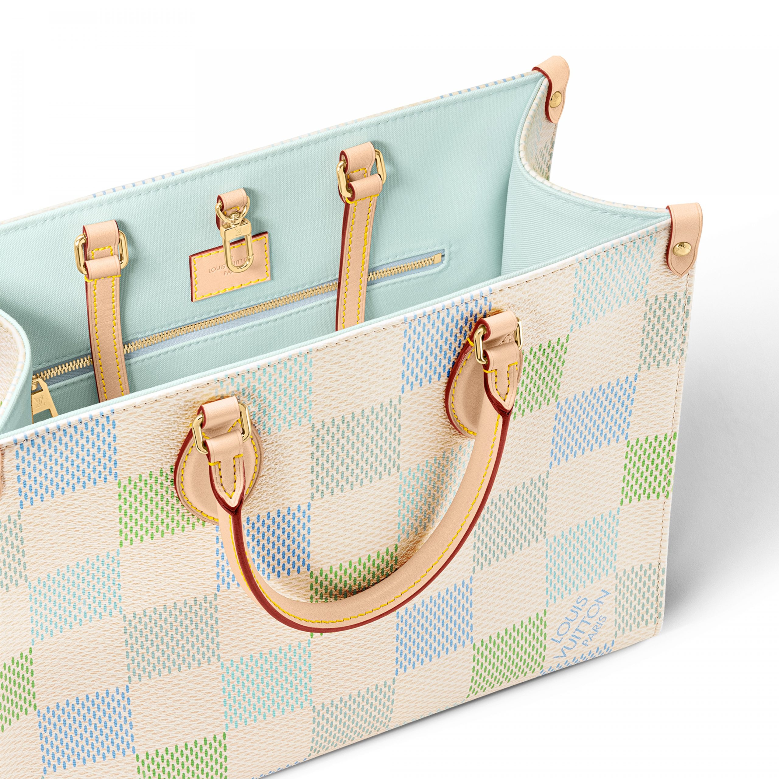 【ルイヴィトン・Louis Vuitton 】OnTheGo MM N40518 Outlet Louis Vuitton N40518 OnTheGo MM Pistachio On Sale