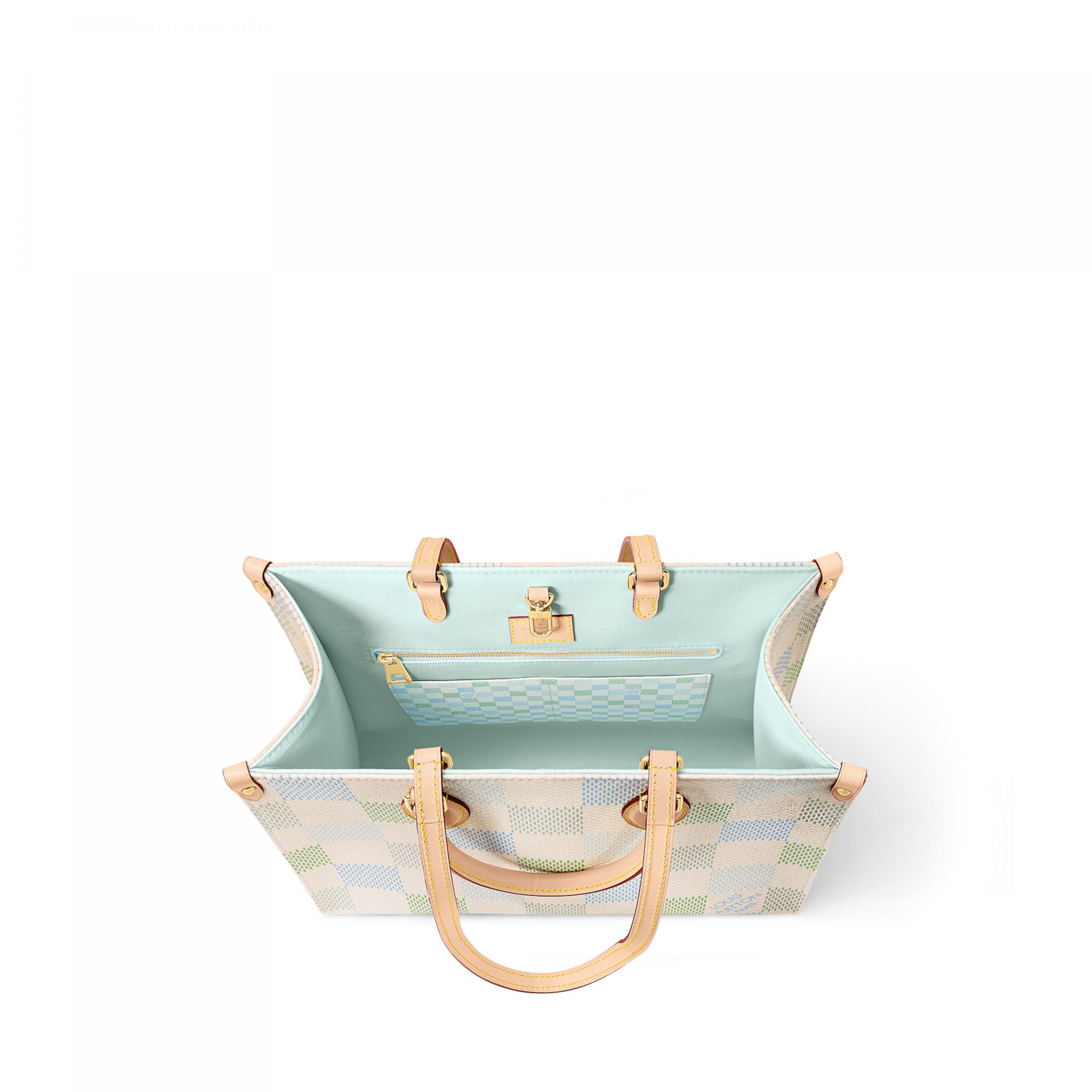 【ルイヴィトン・Louis Vuitton 】OnTheGo MM N40518 Outlet Louis Vuitton N40518 OnTheGo MM Pistachio On Sale