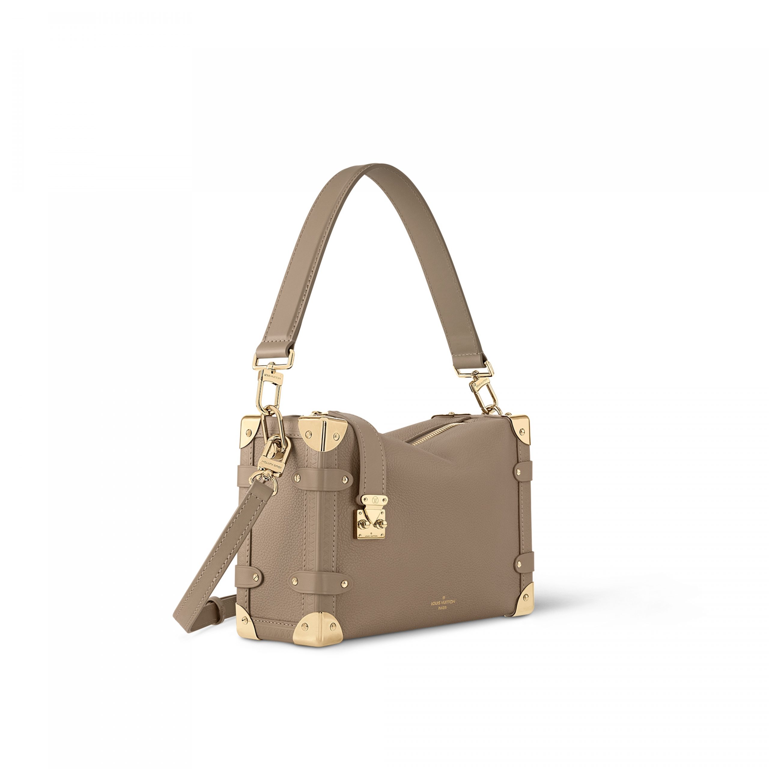 【ルイヴィトン・Louis Vuitton 】Side Trunk MM M25072 Outlet Louis Vuitton M25072 Side Trunk MM Taupe On Sale