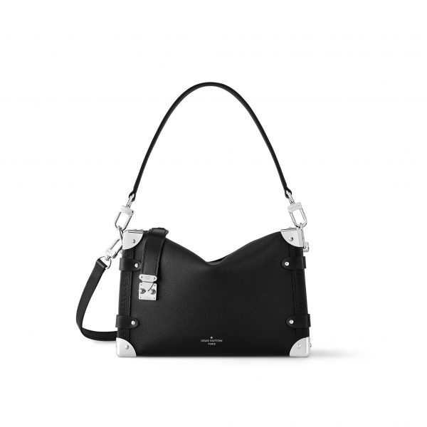 【ルイヴィトン・Louis Vuitton 】Side Trunk MM M25160 Outlet Louis Vuitton M25160 Side Trunk MM Black On Sale