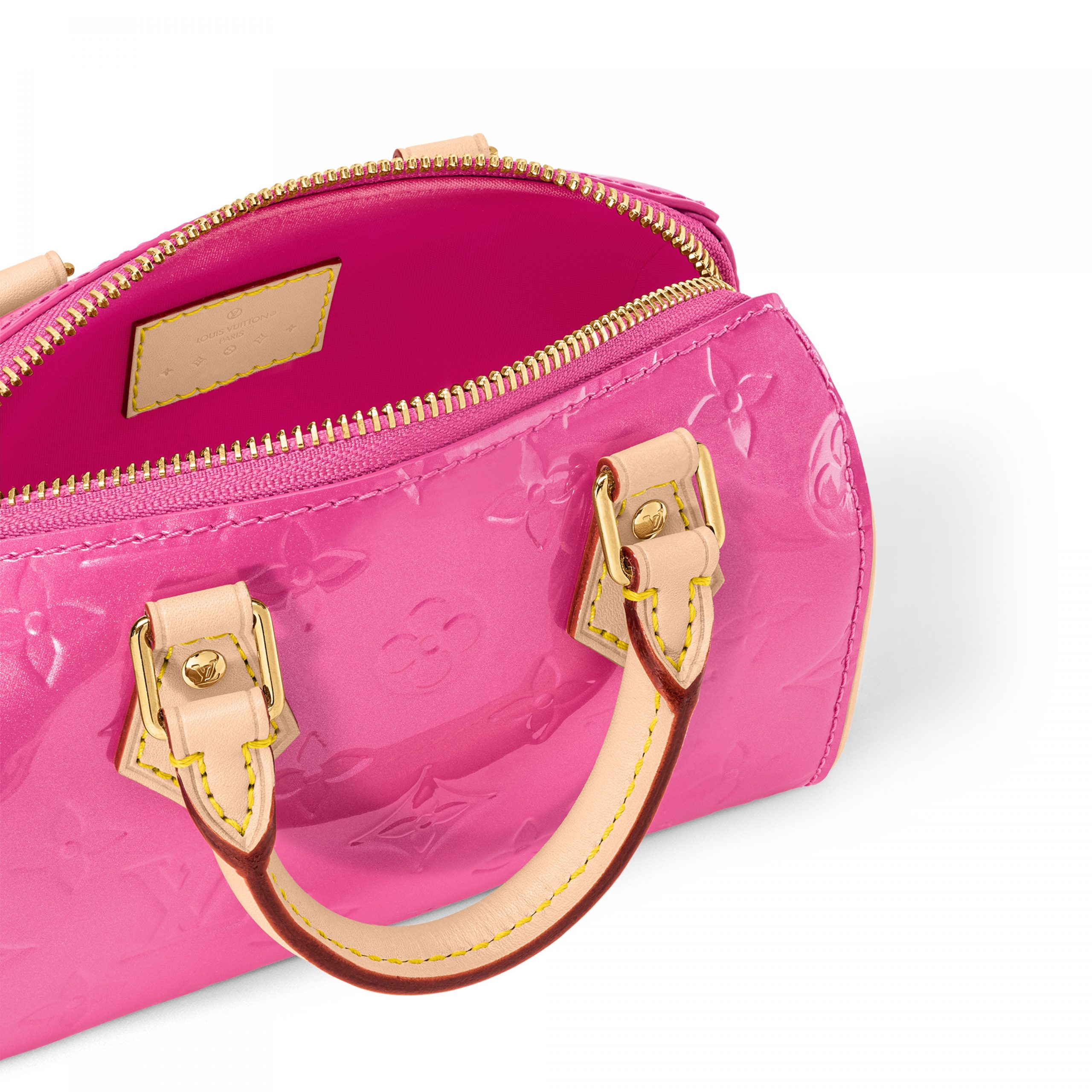 Outlet Louis Vuitton M83273 Nano Speedy Neon Pink On Sale