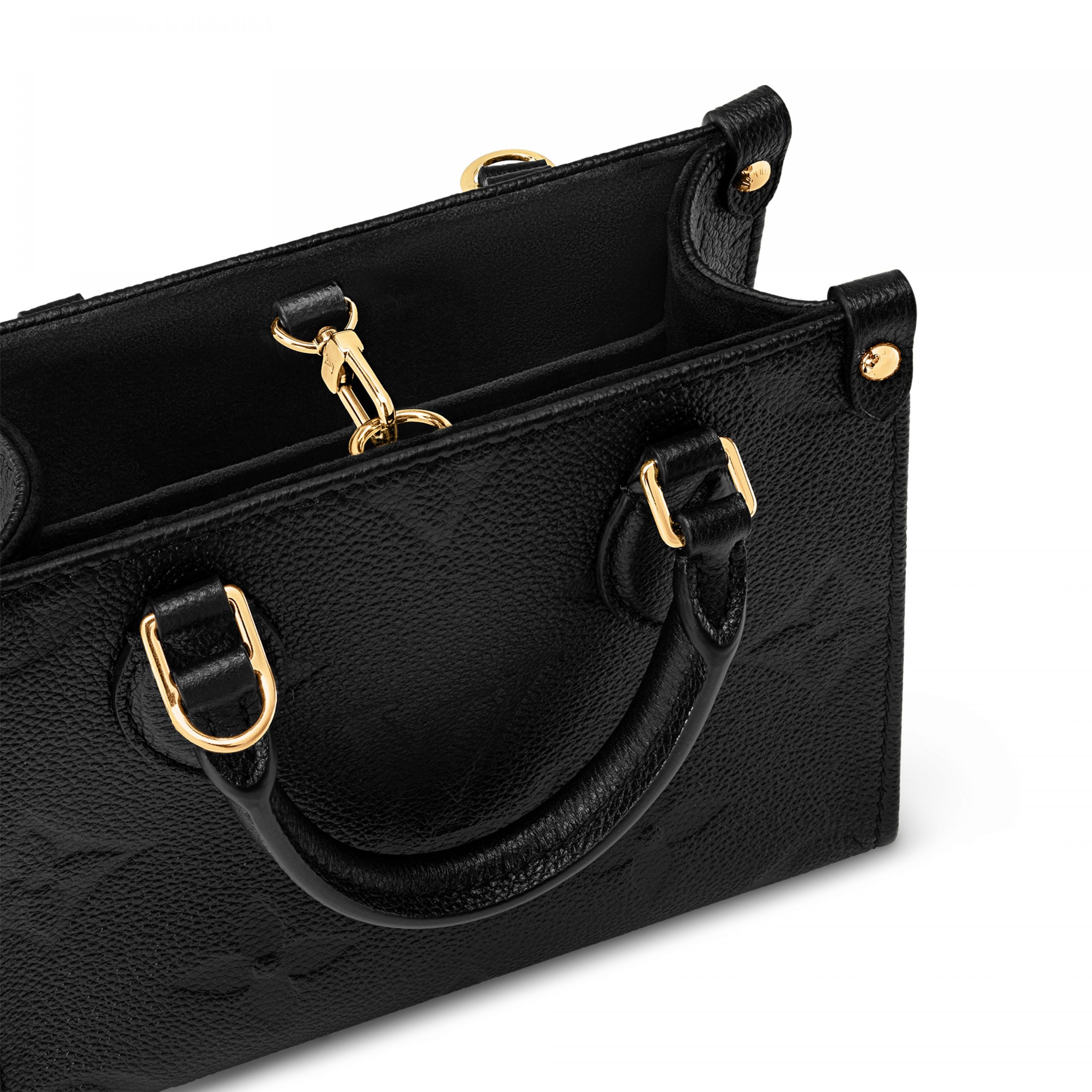 追跡【VINTAGE】Louis Vuitton M46993 Empreinte On The Go Tote Outlet Louis Vuitton M46993 OnTheGo BB Black On Sale - Louis