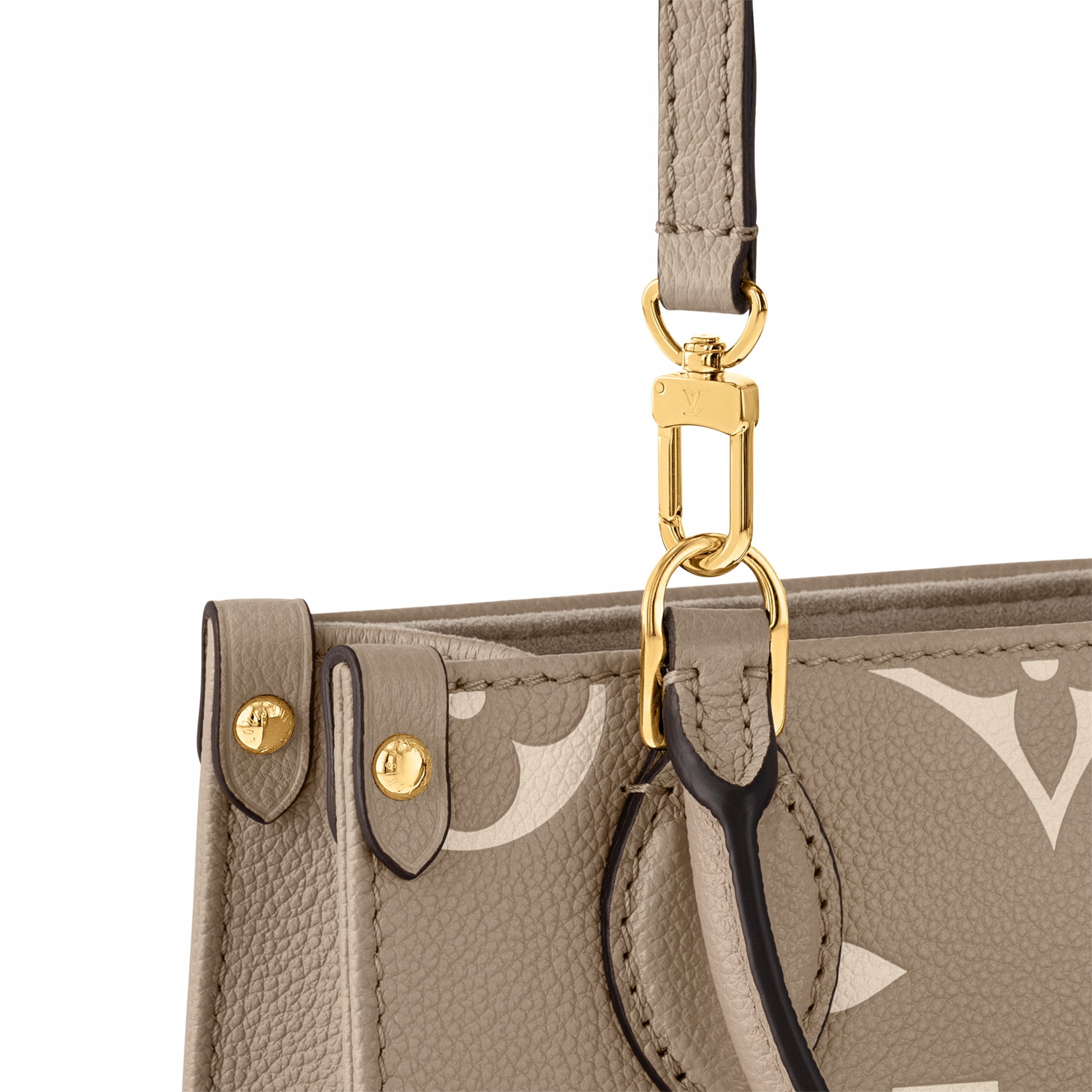 Outlet Louis Vuitton M47054 OnTheGo BB Dove Gray/Cream On