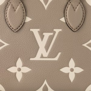 Outlet Louis Vuitton M47054 OnTheGo BB Dove Gray/Cream On