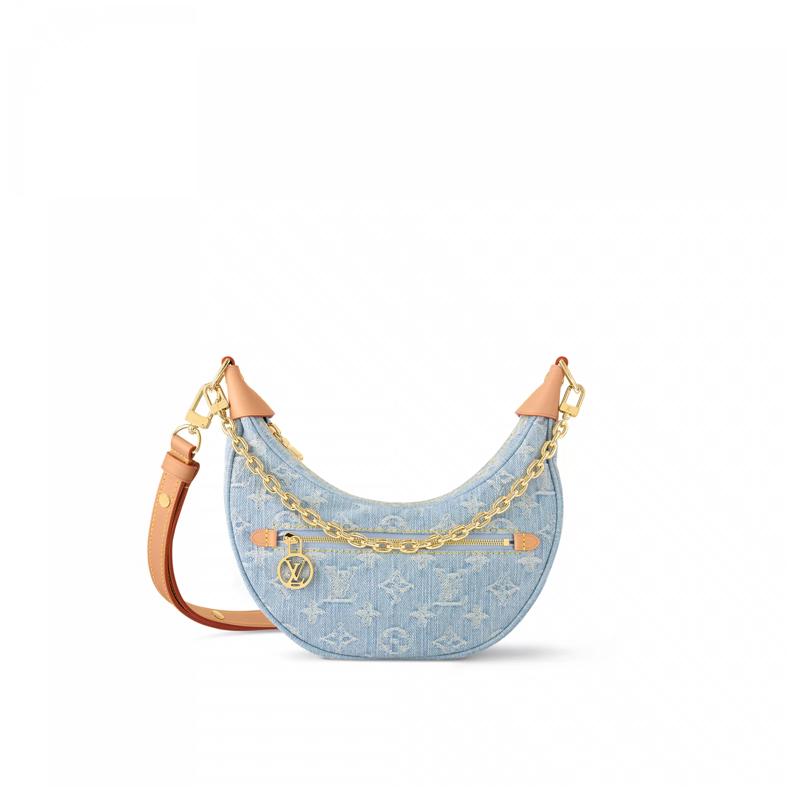 Louis Vuitton ショルダーバッグ ライトブルー デニム好きにはたまらない☆】ルイヴィトン ナノ スピーディ