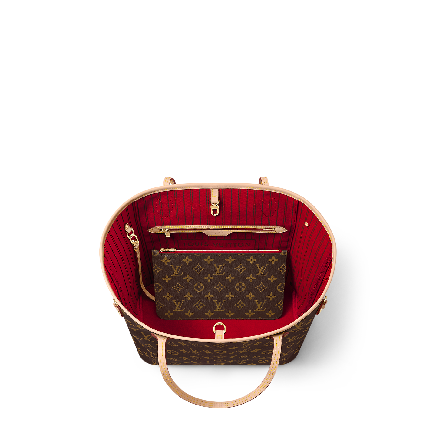 m♡ MIU MIU Vitello Lux Crystal Heart Charm Tote Beige 835098