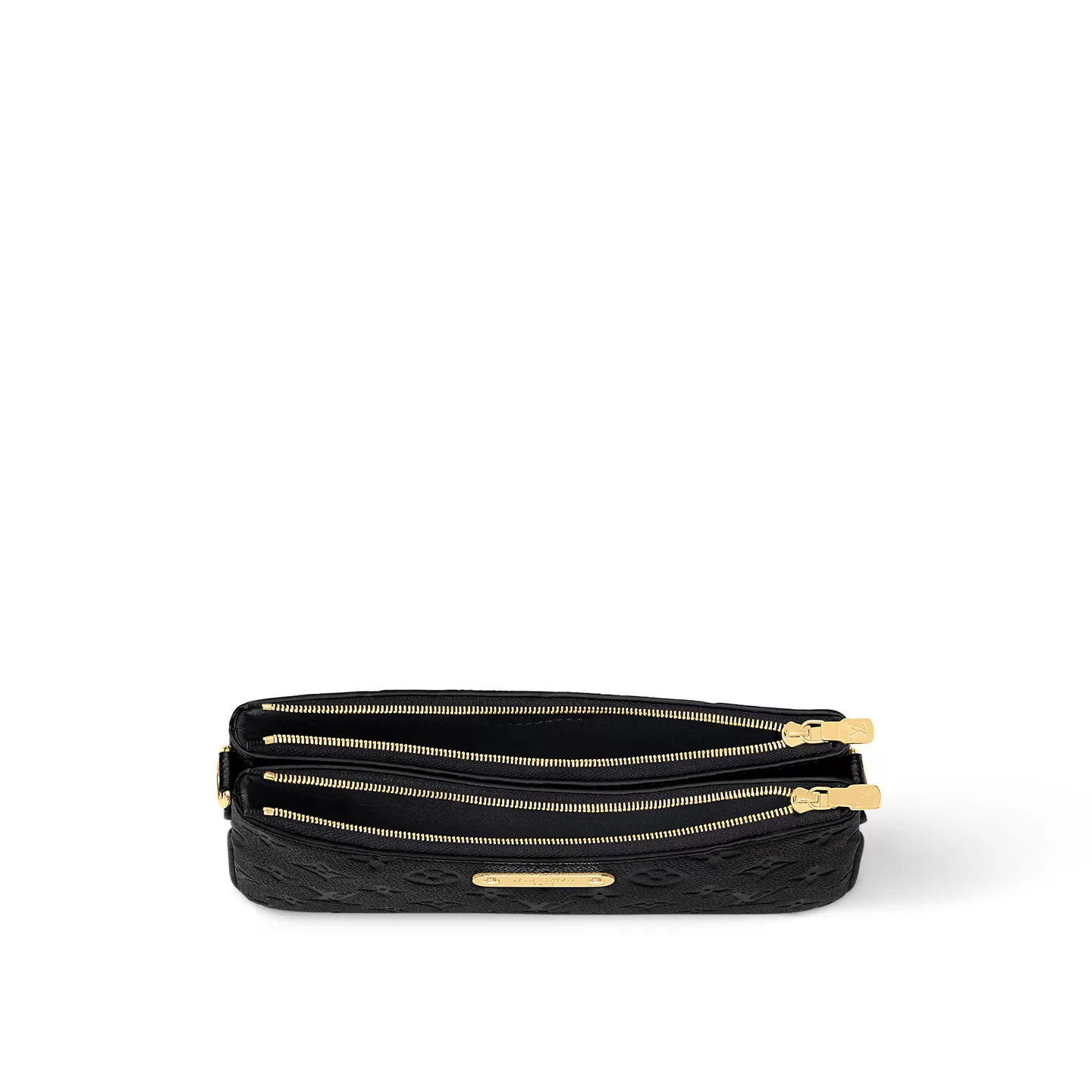 *LV*Liv Pochette ブラックモノグラムショルダーバッグ M83301 ポシェット・リヴ モノグラム・アンプラント｜ルイ・ヴィトン