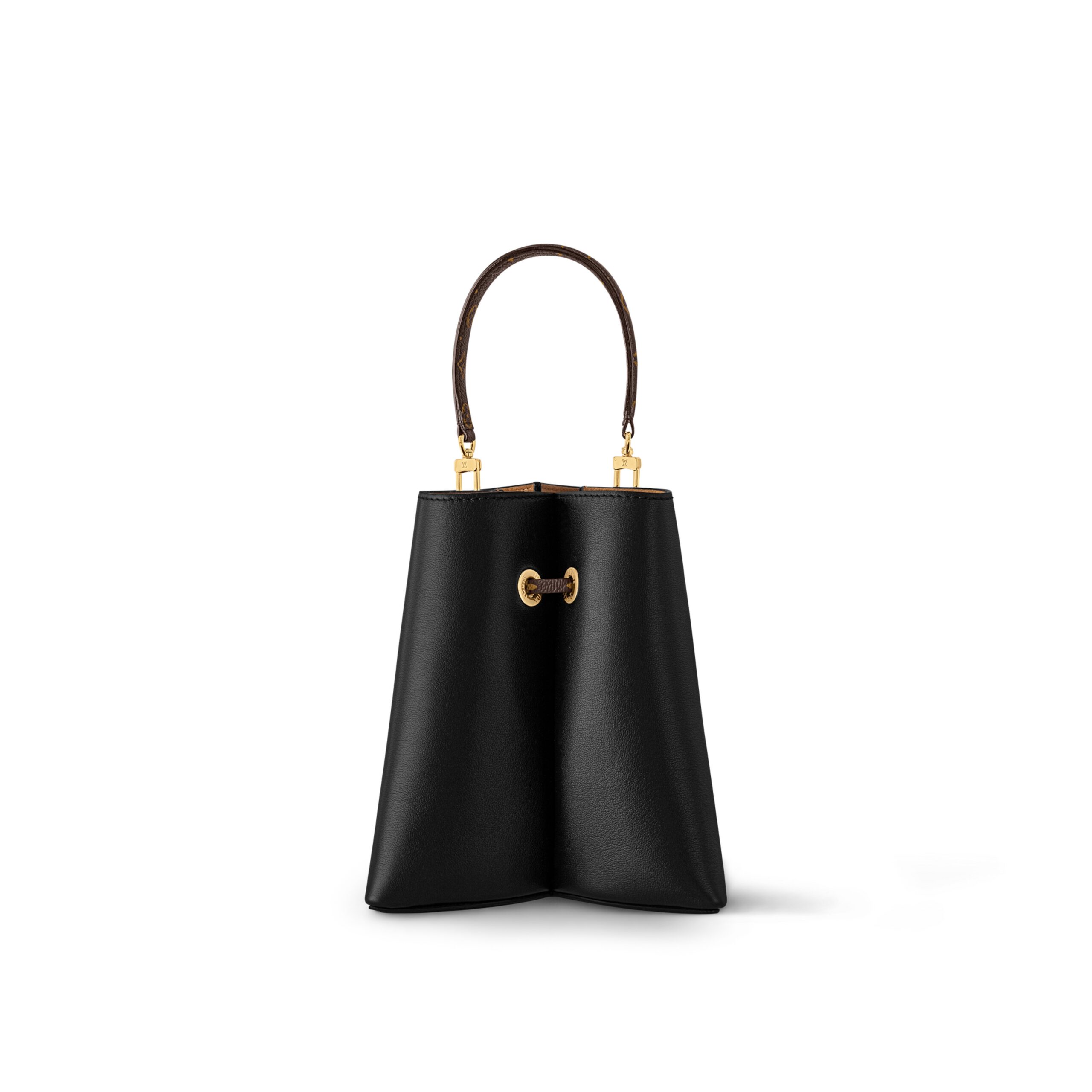 希少品◆エレガント♪【LOUIS VUITTON】ブルーム PM ブラック Louis Vuitton Blossom PM Monogram Mahina Noir M23393 Black