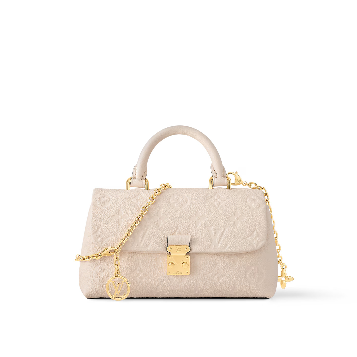 LOUIS VUITTON モノグラム アンプラント マドレーヌ ナノ/M12145 Outlet Louis Vuitton M12145 Nano Madeleine Cream On Sale